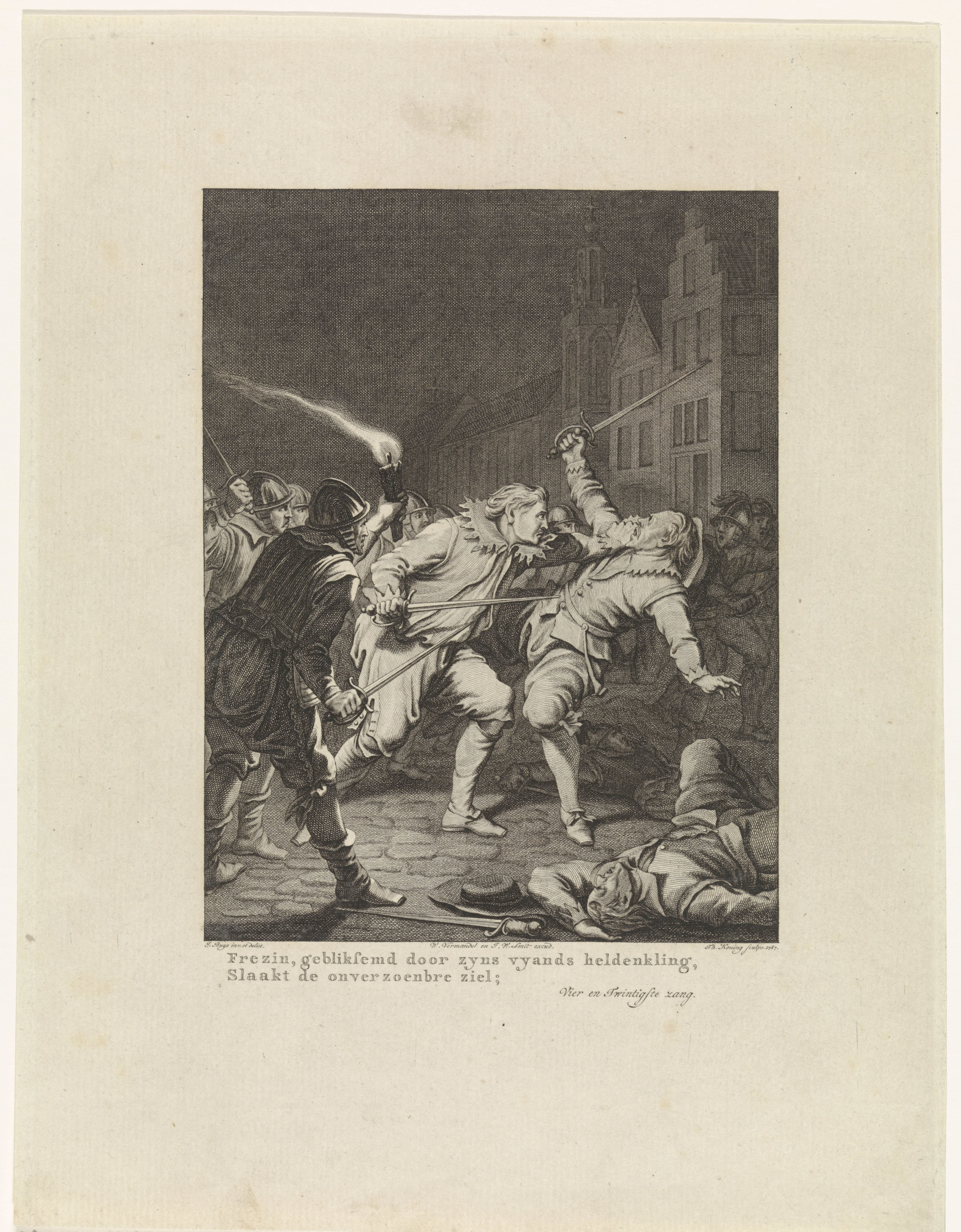 Frezin door Goignies gedood, 1581