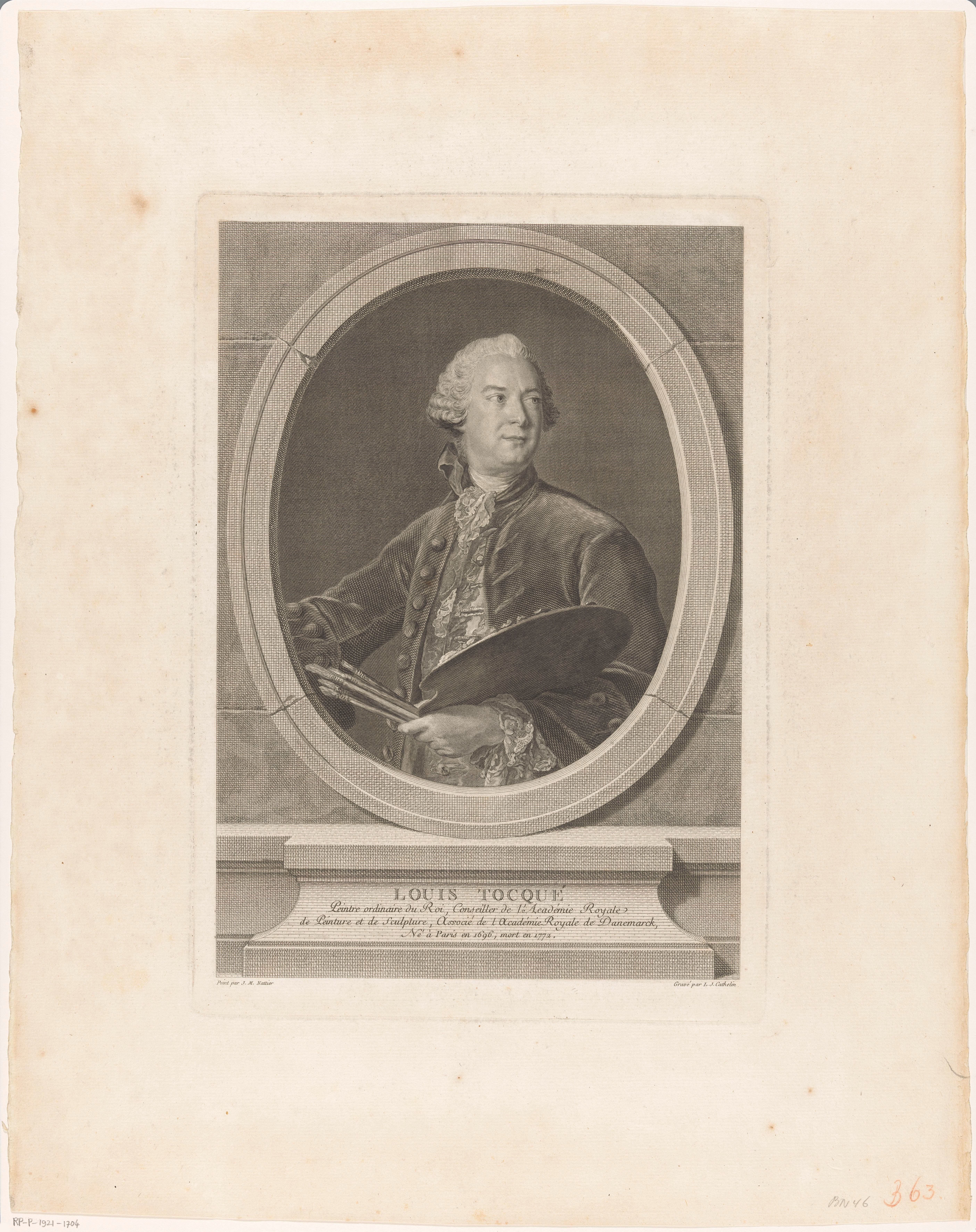 Portret van Louis Tocqué
