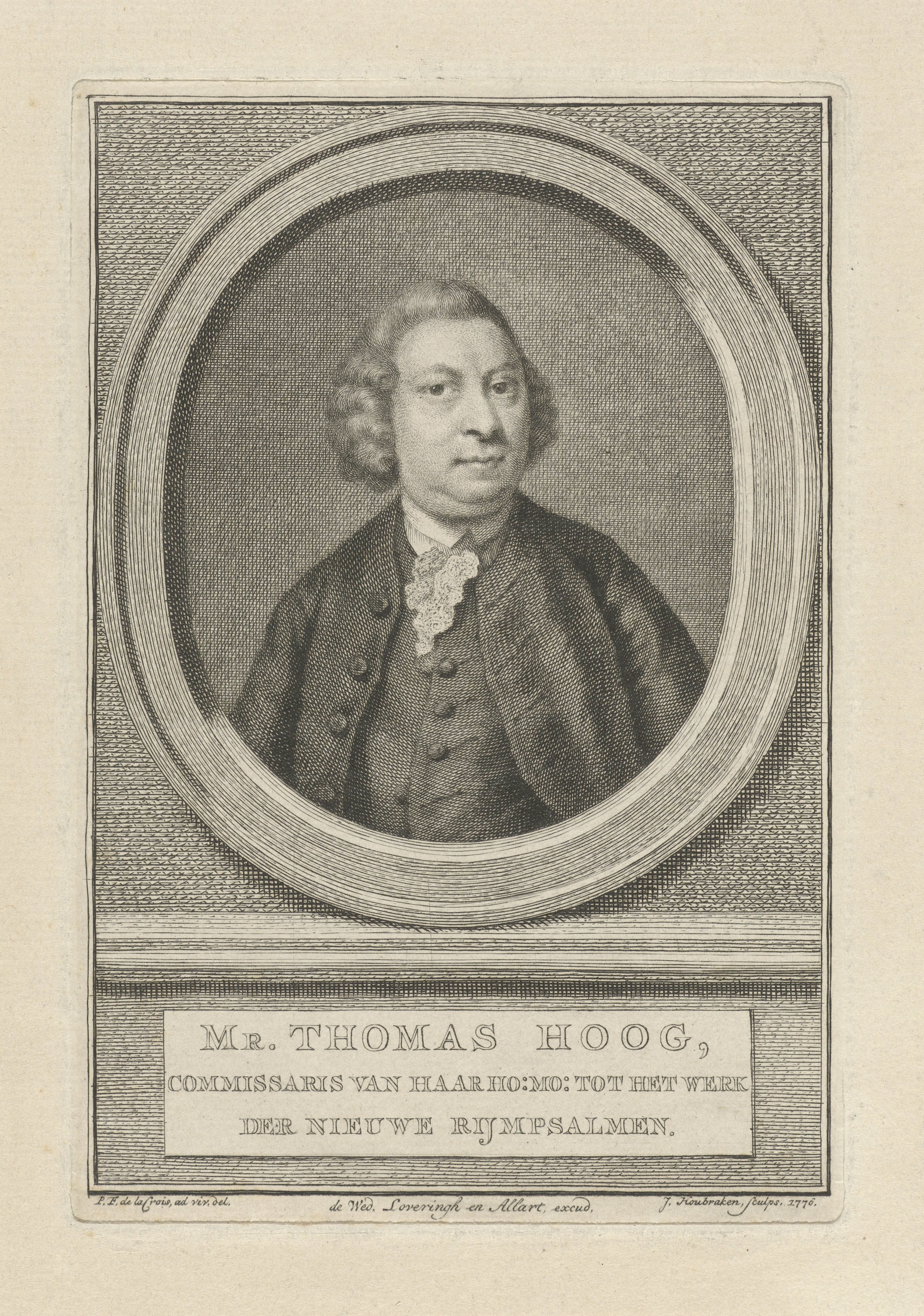 Portret van Thomas Hoog