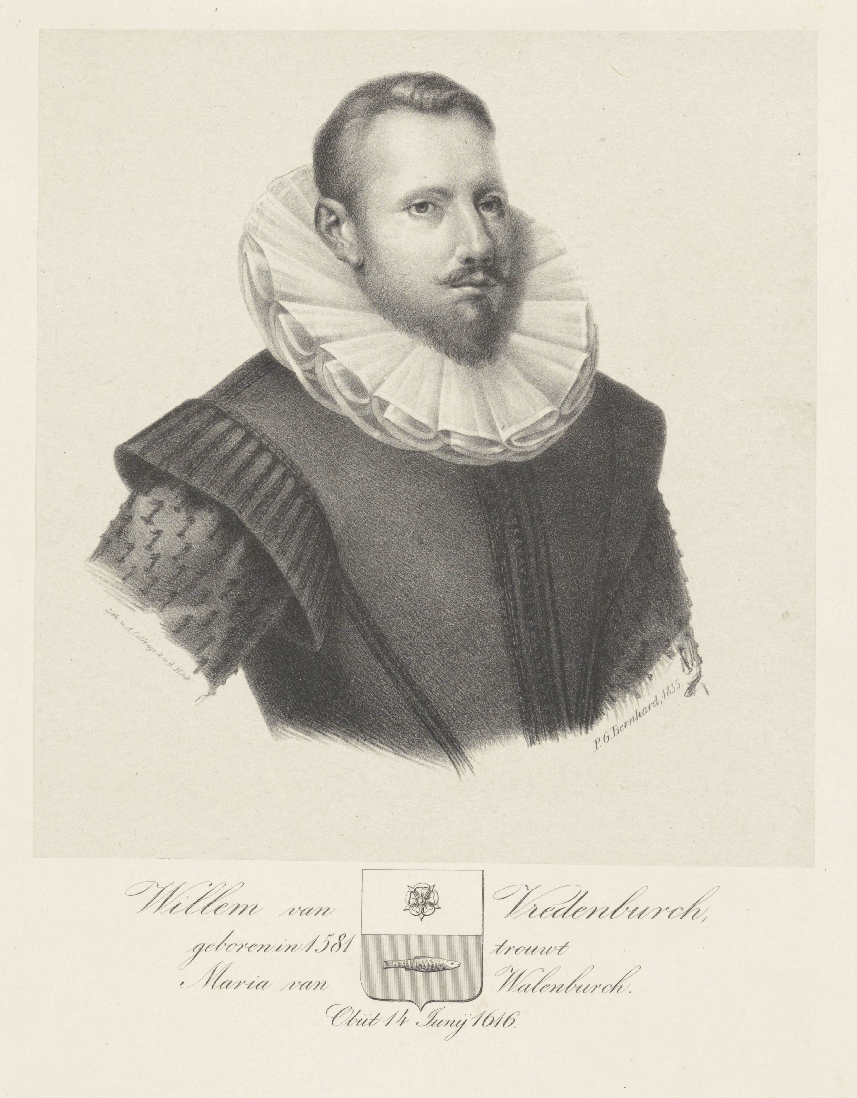 Portret van Willem van Vredenburch