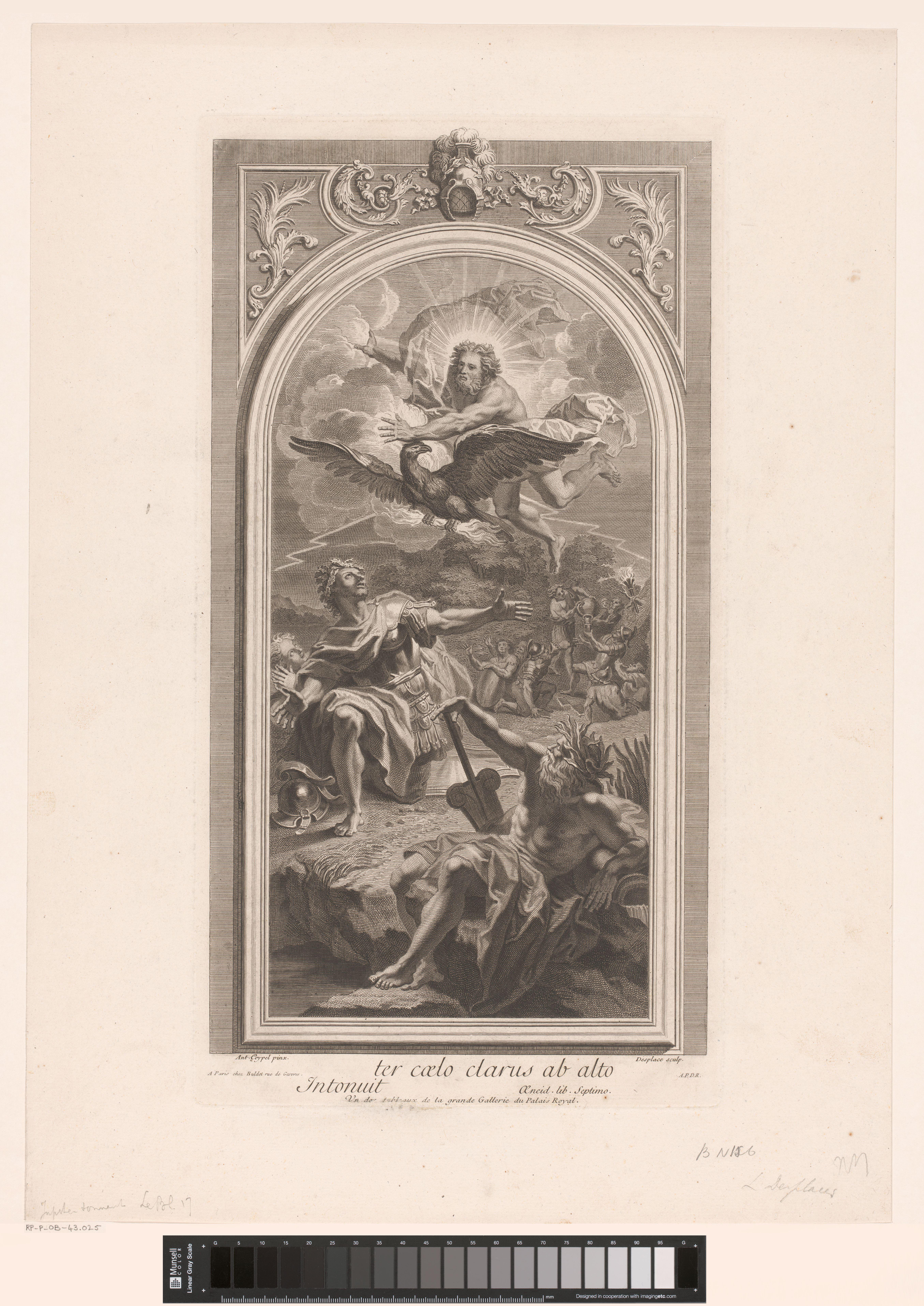Jupiter verschijnt aan Aeneas