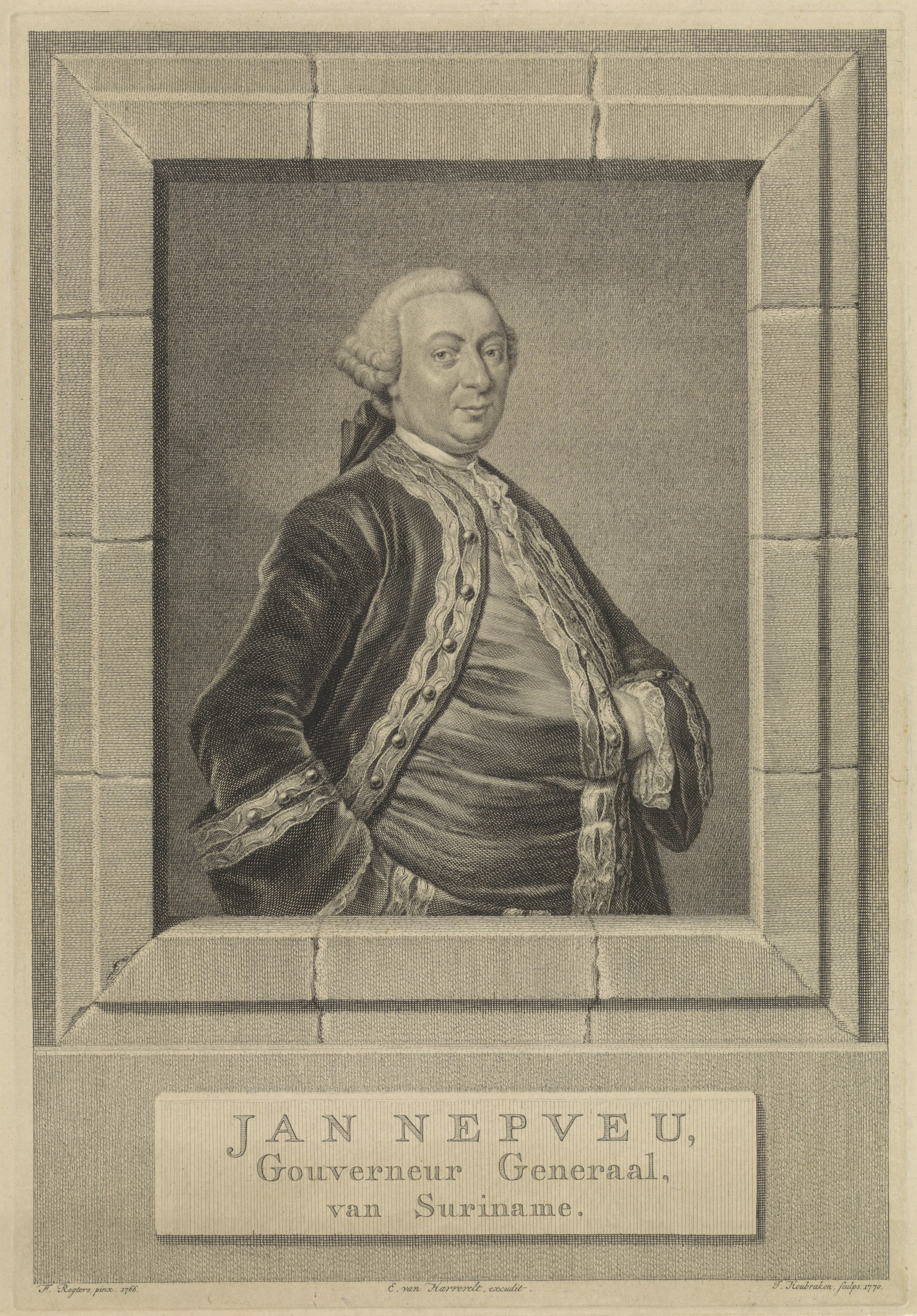 Portret van Jan Nepveu