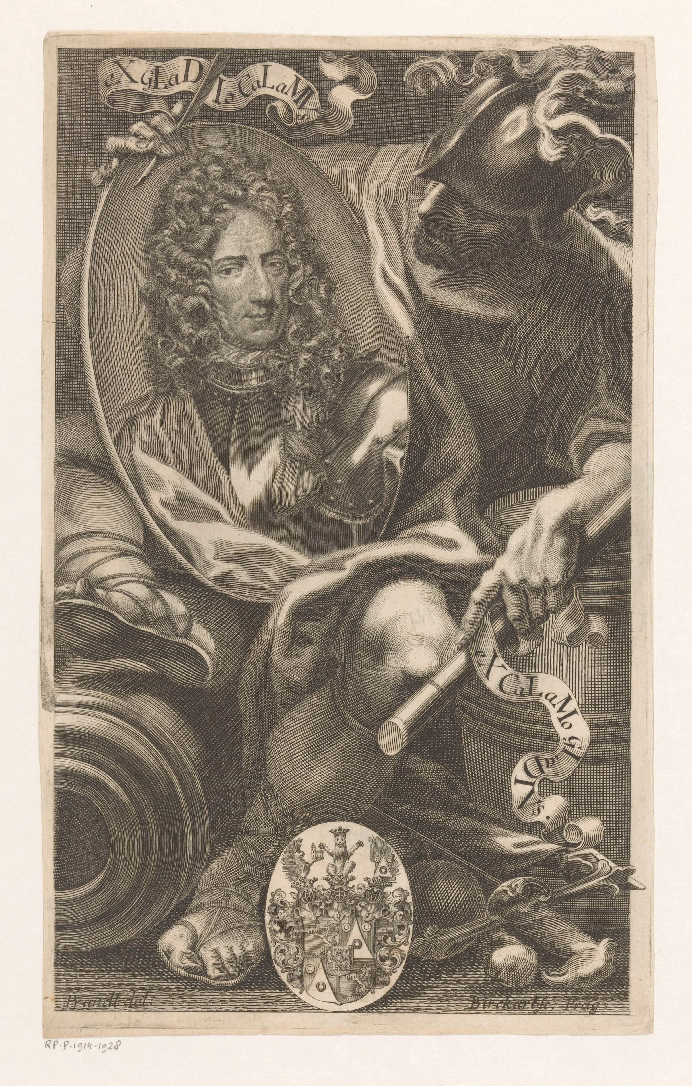 Portret van Leopold Anton Joseph von Schlick zu Bassano und Weißkirchen