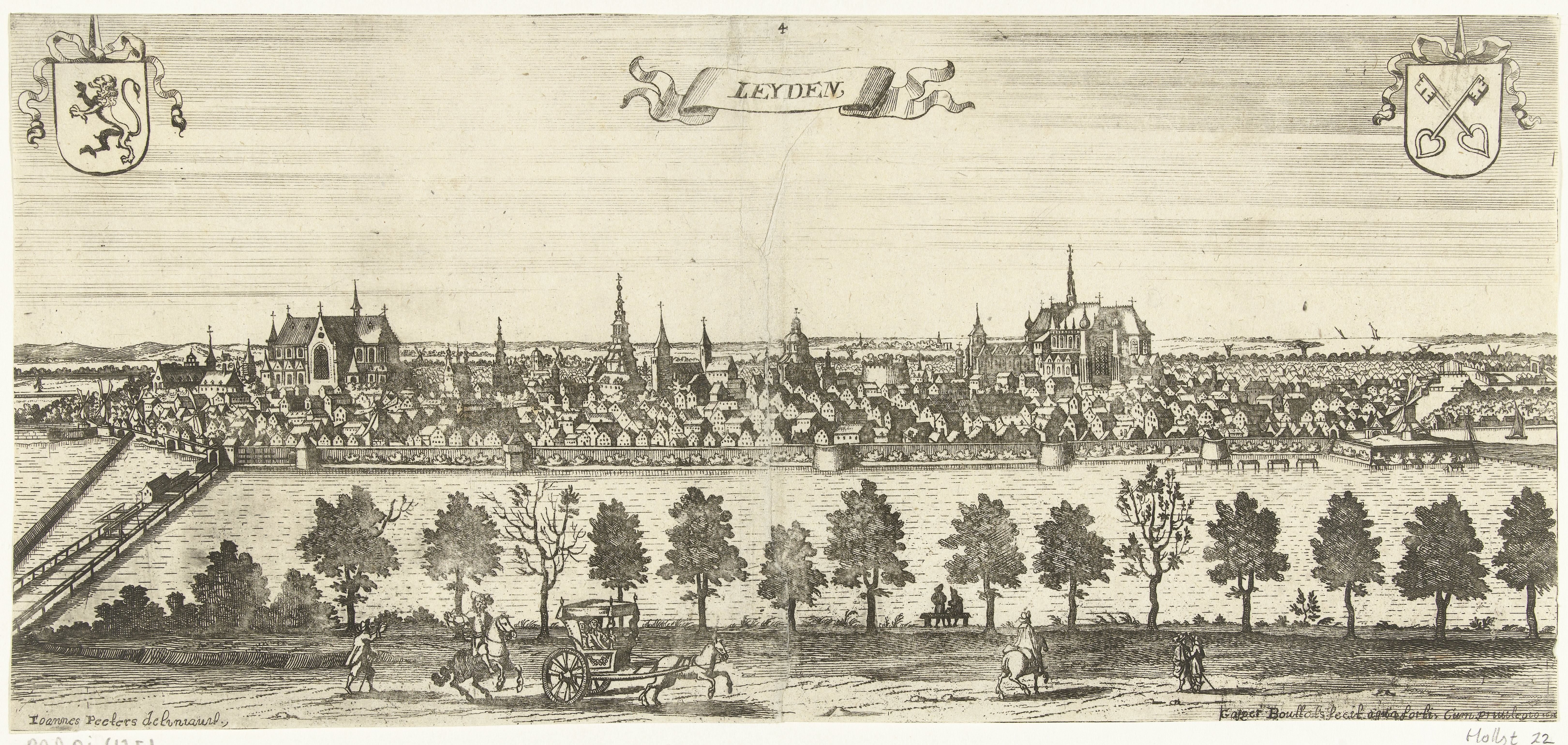 Gezicht op Leiden