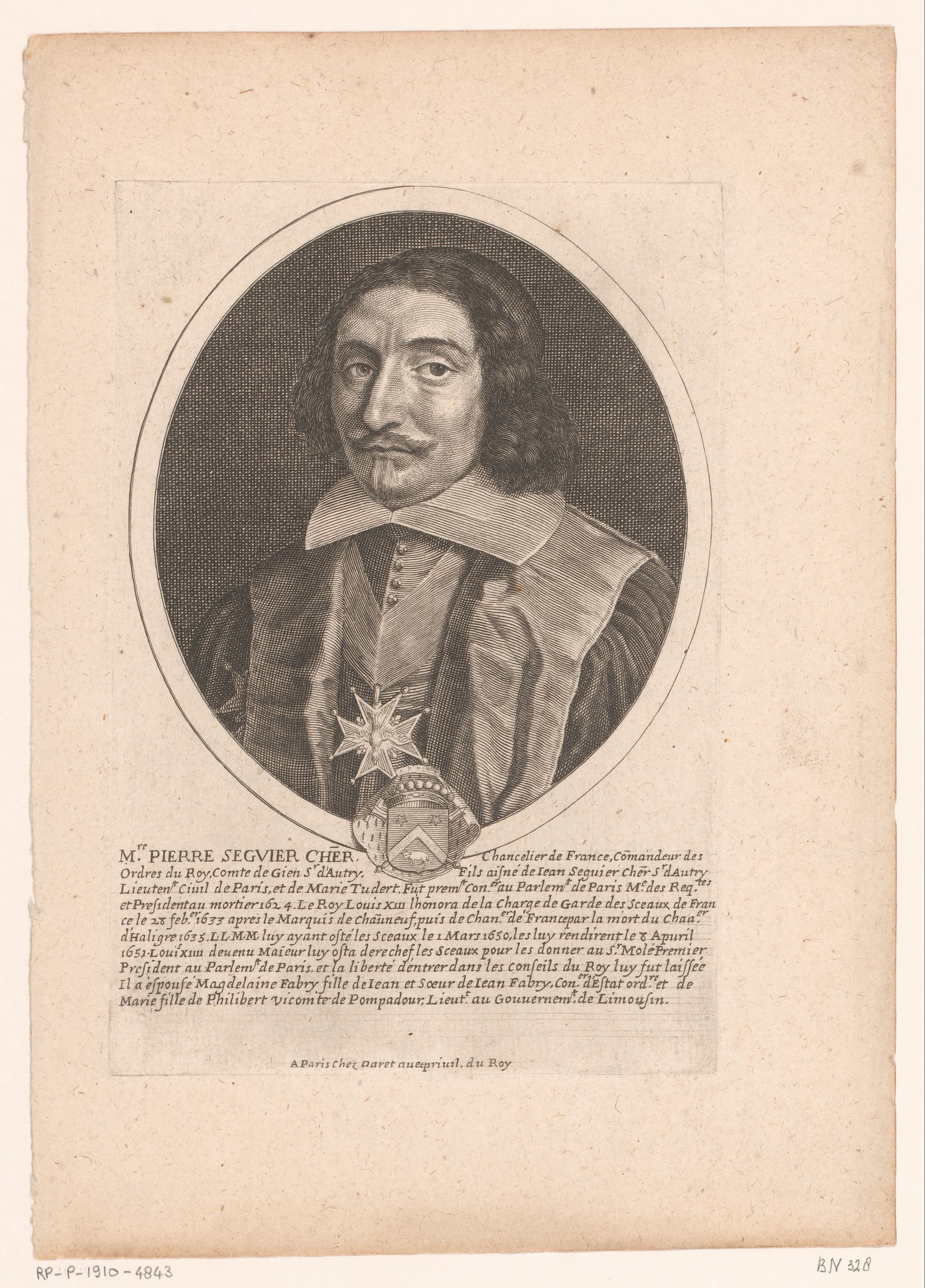 Portret van Pierre Séguier