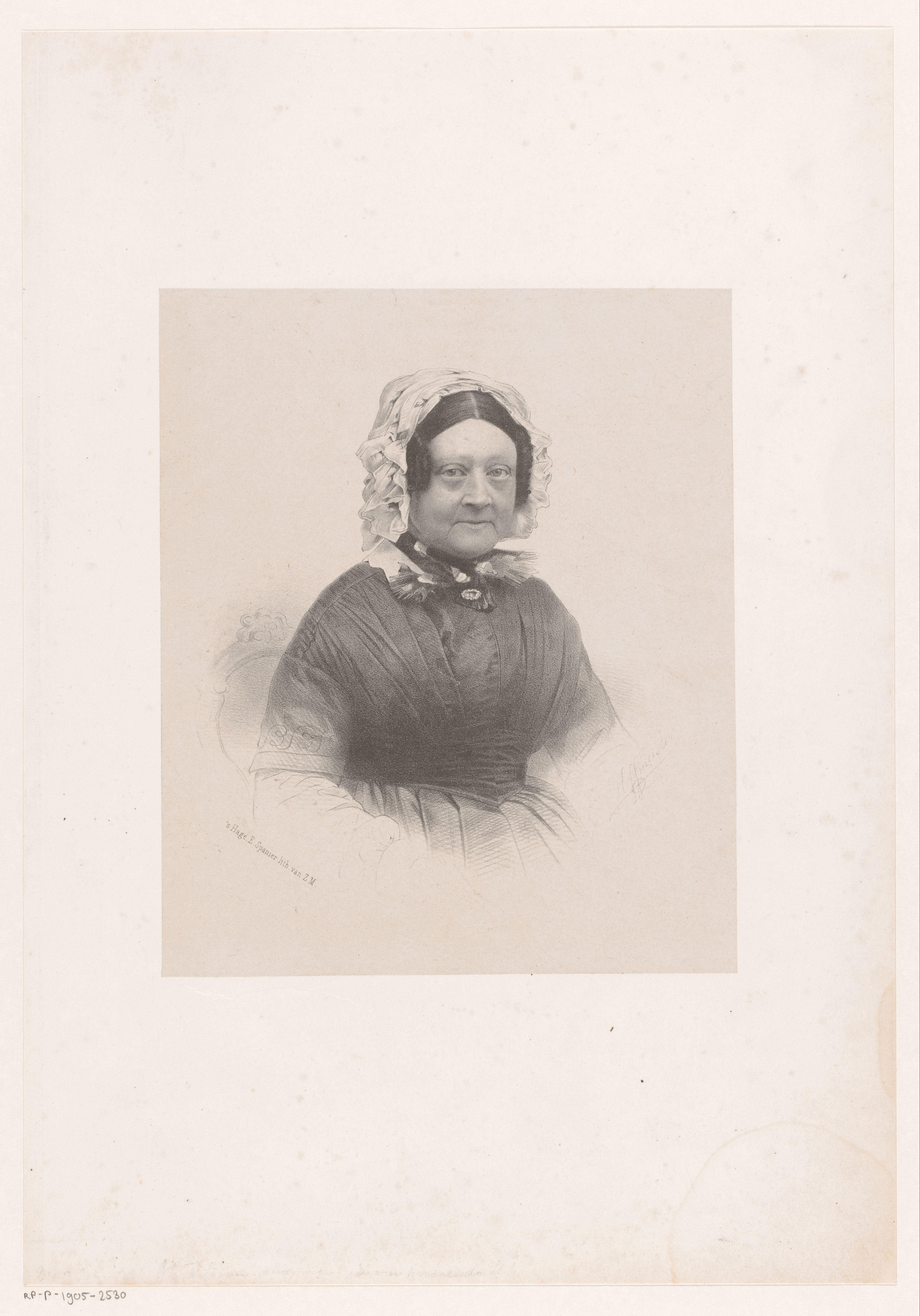 Portret van mevrouw Taets van Amerongen-Knobelsdorff