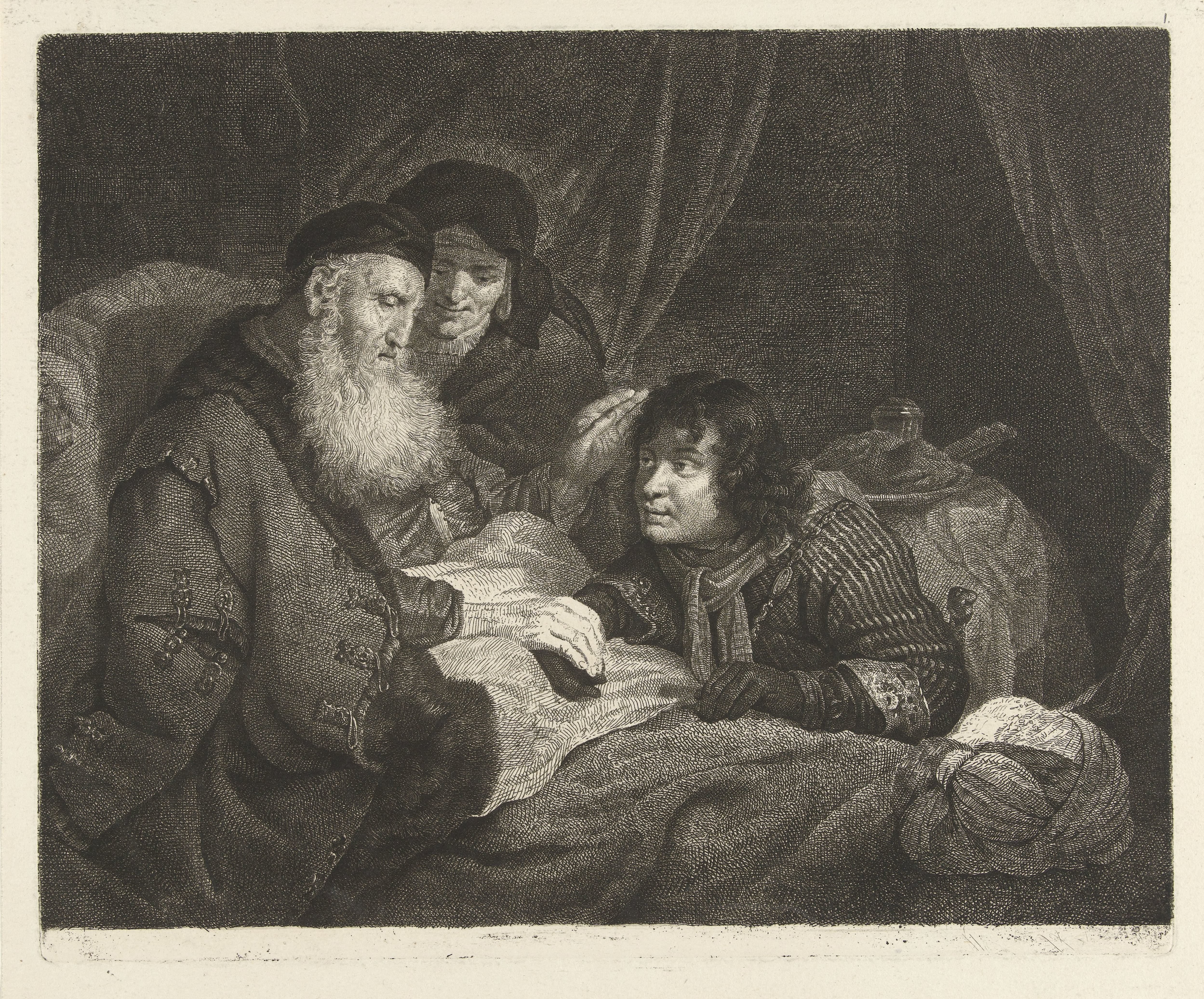 Isaak zegent Jakob