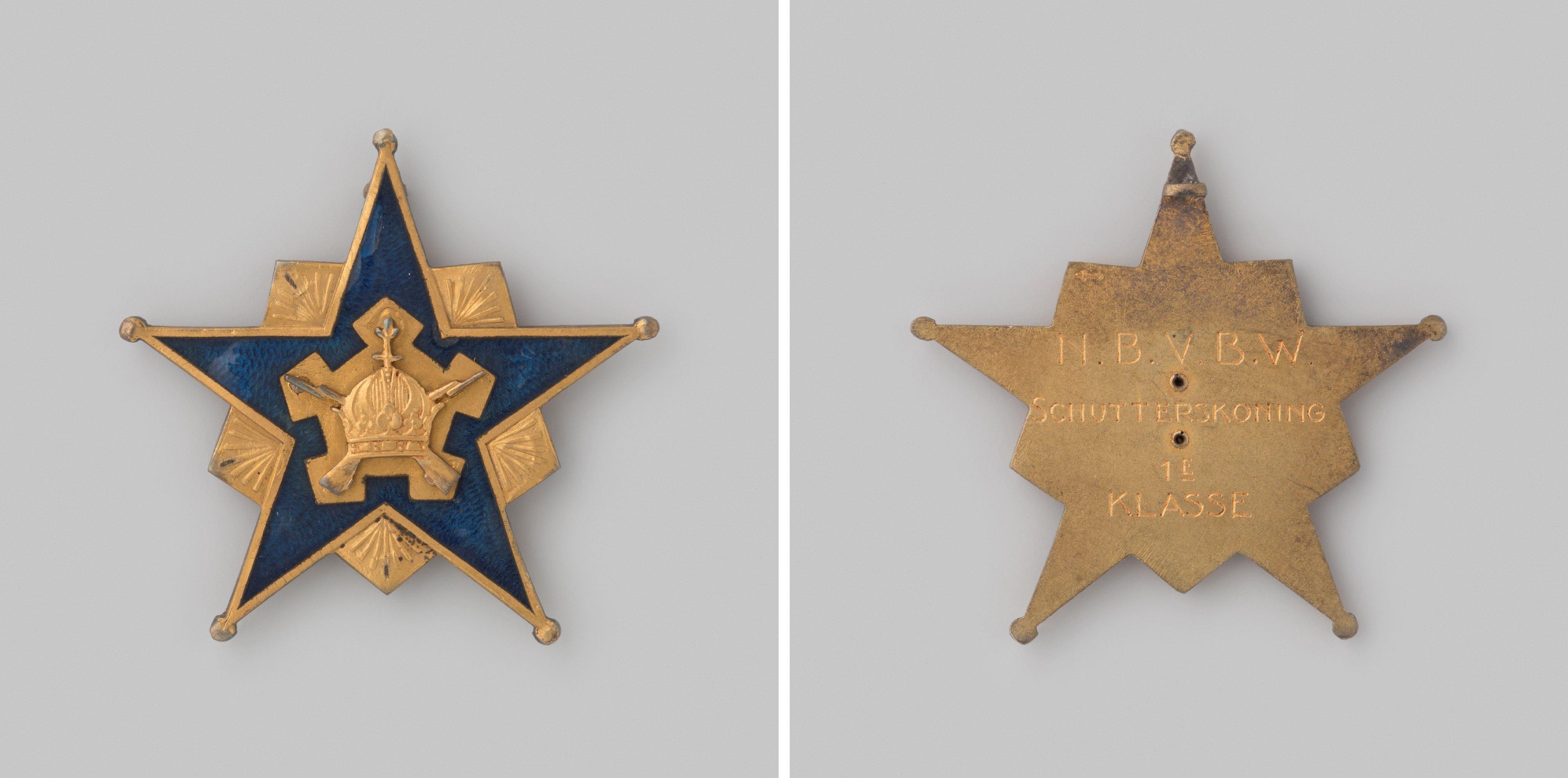 Kruis voor Schutterskoning van de Nederlandse Bond van Vrijwillige Burgerwachten, 1e klasse