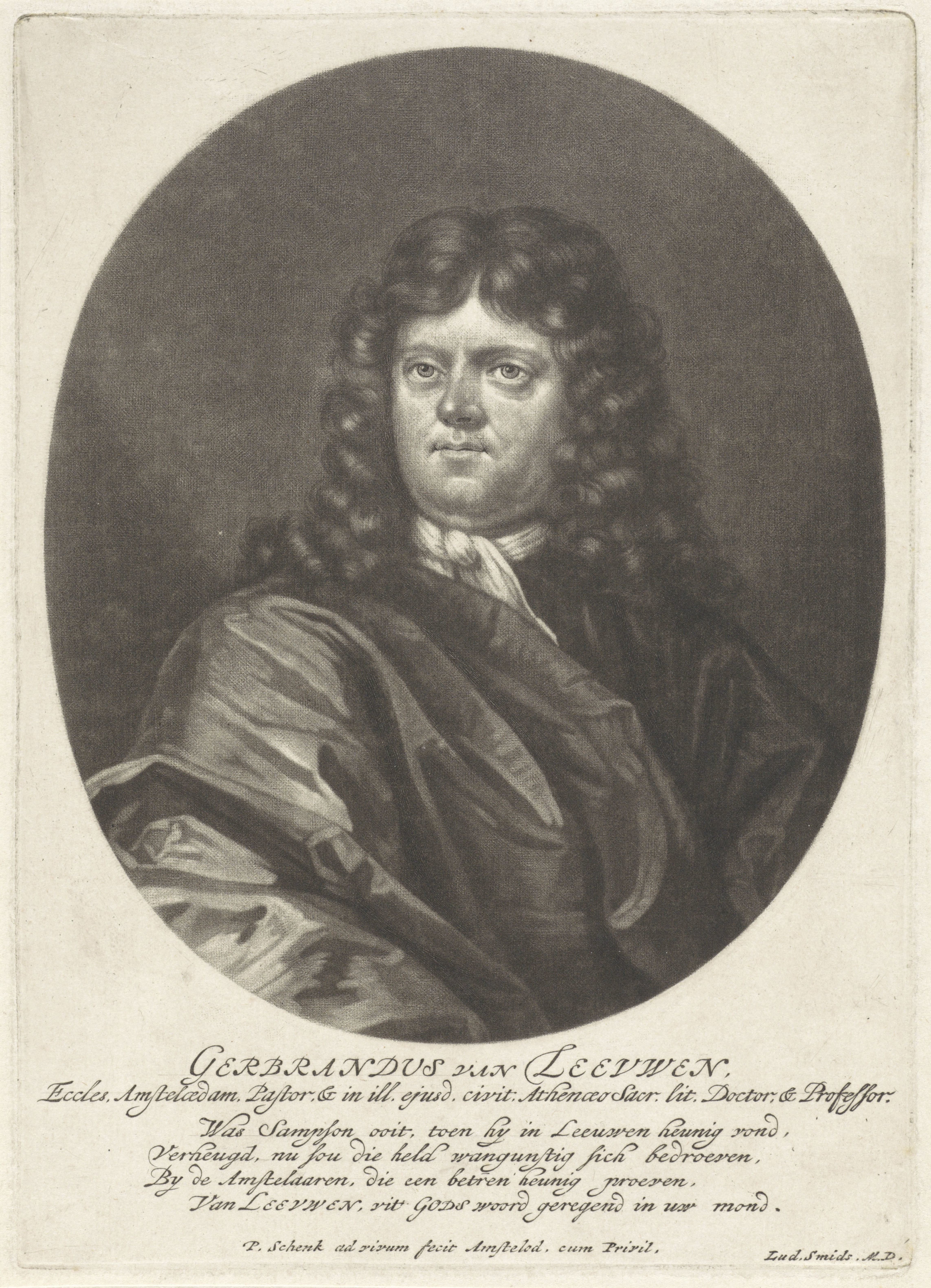 Portret van Gerbrand van Leeuwen