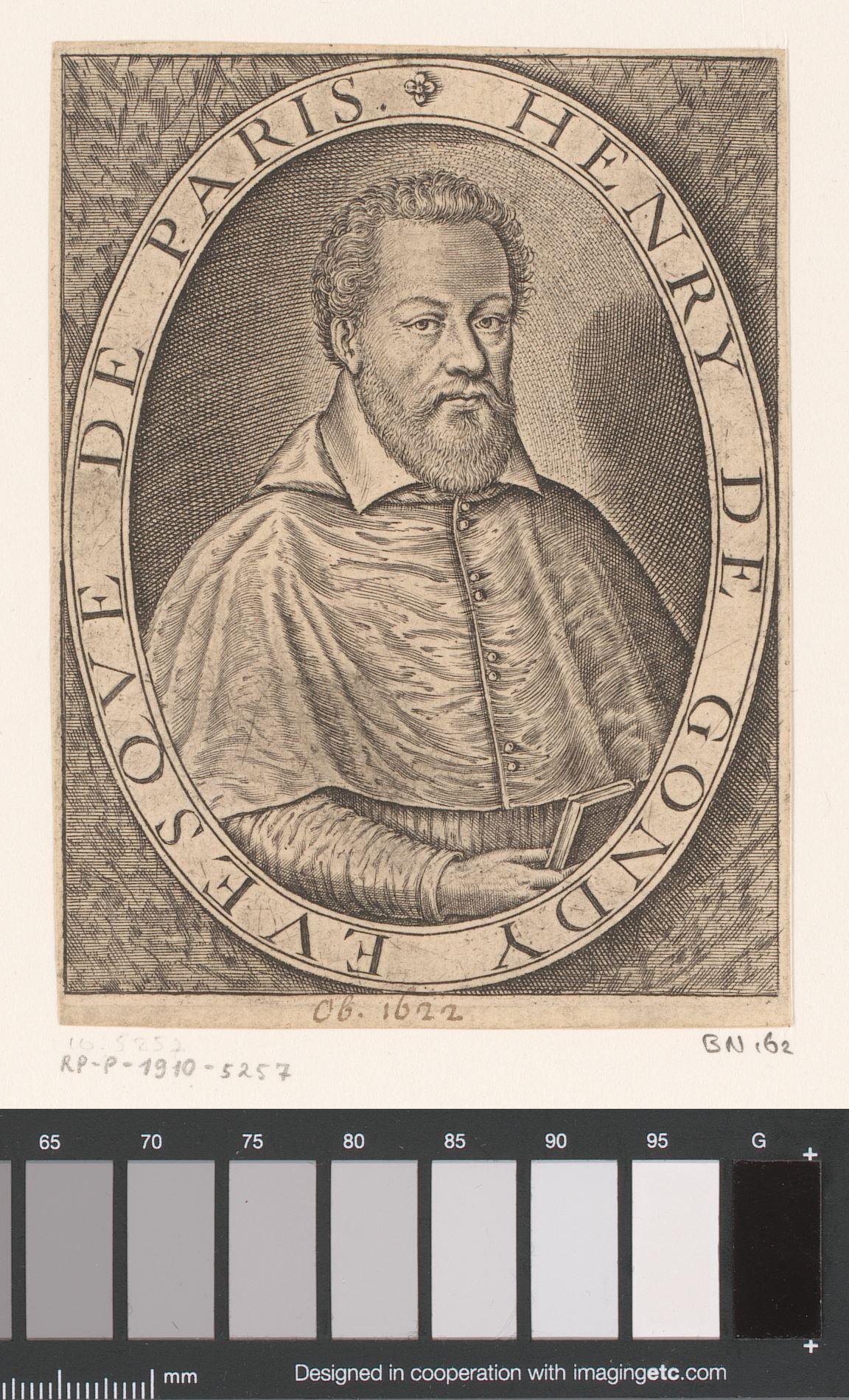 Portret van Henri de Gondi