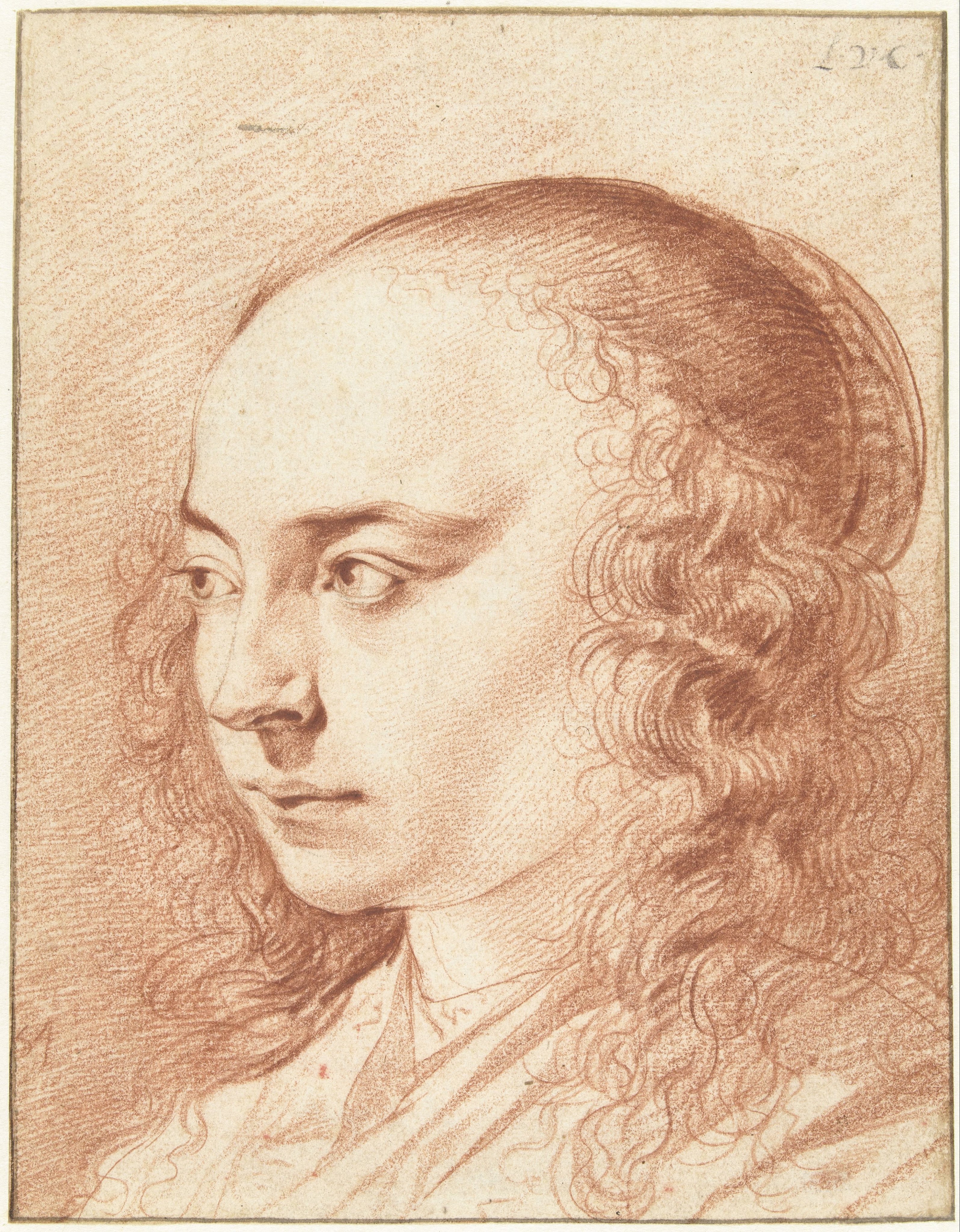 Portret van een onbekende jonge vrouw