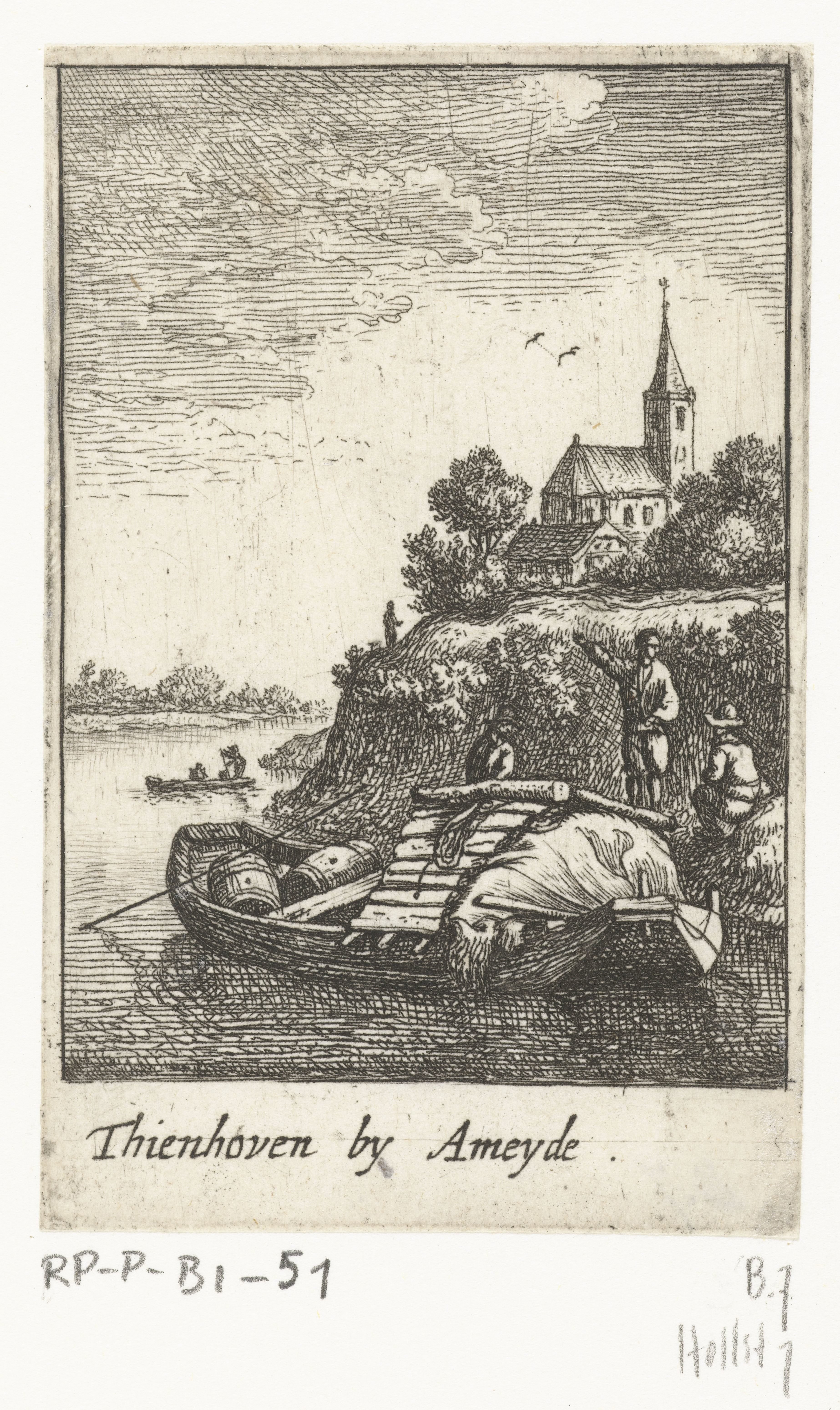 Gezicht op Tienhoven