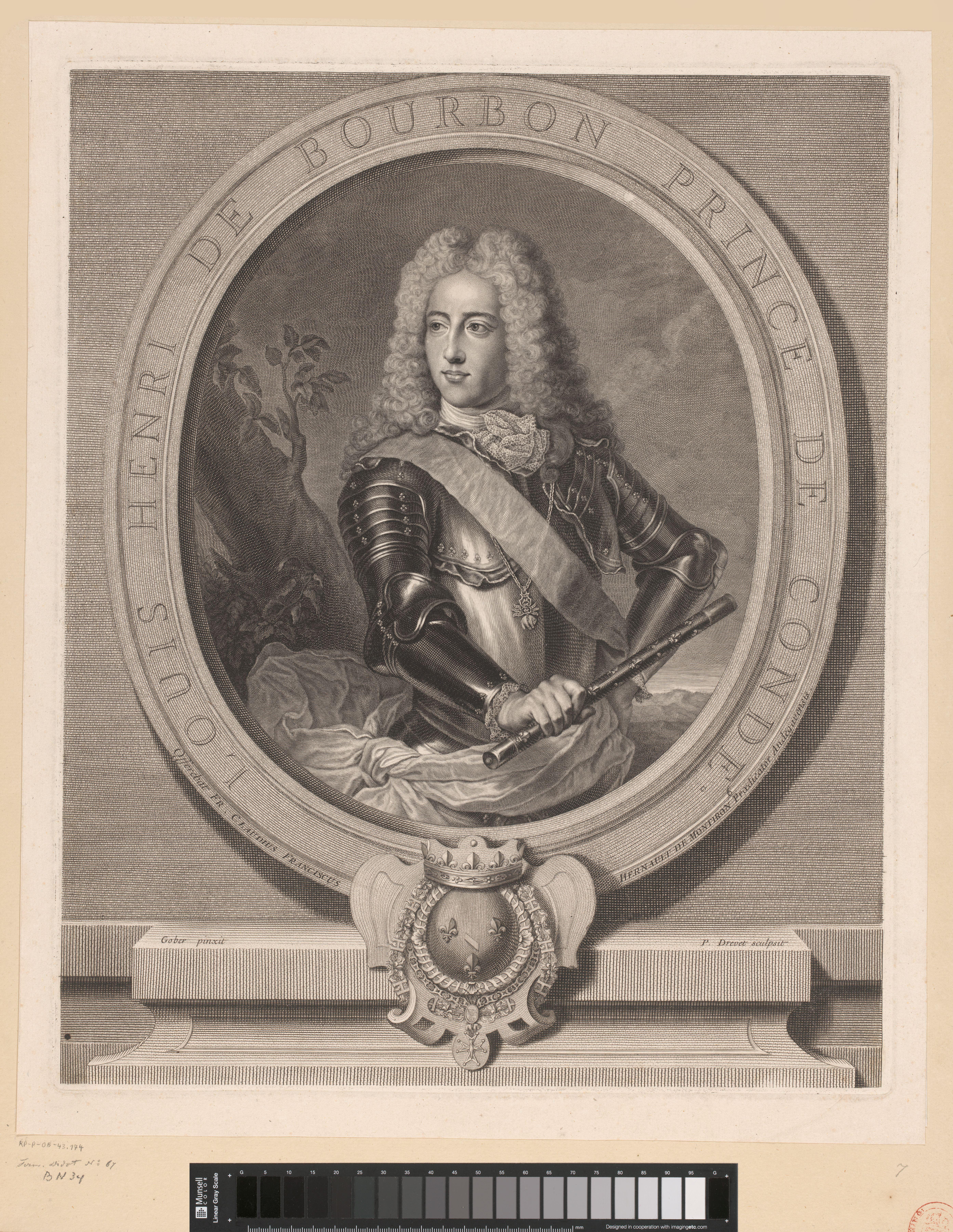 Portret van Lodewijk IV van Bourbon-Condé