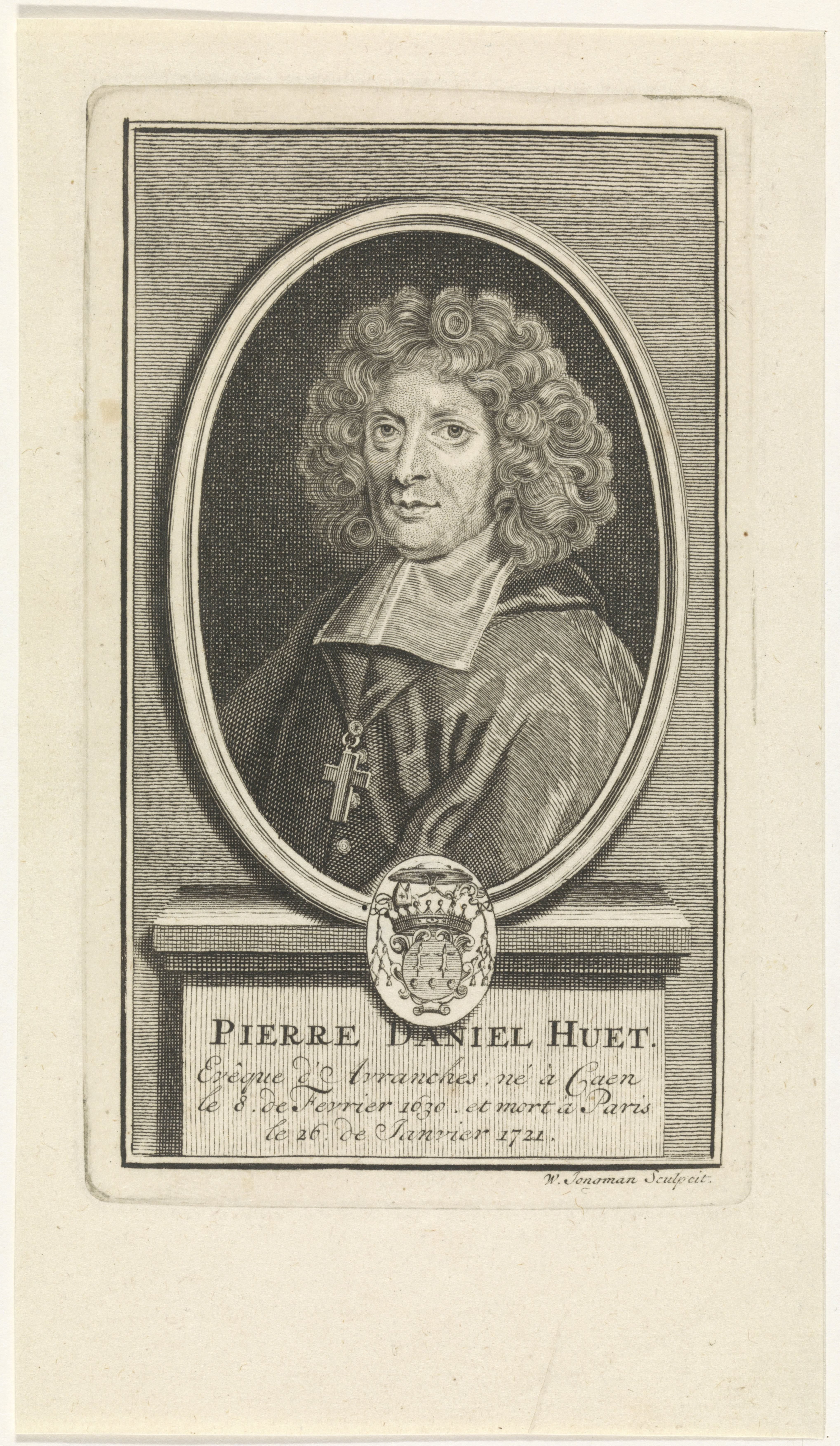 Portret van Pierre-Daniel Huet