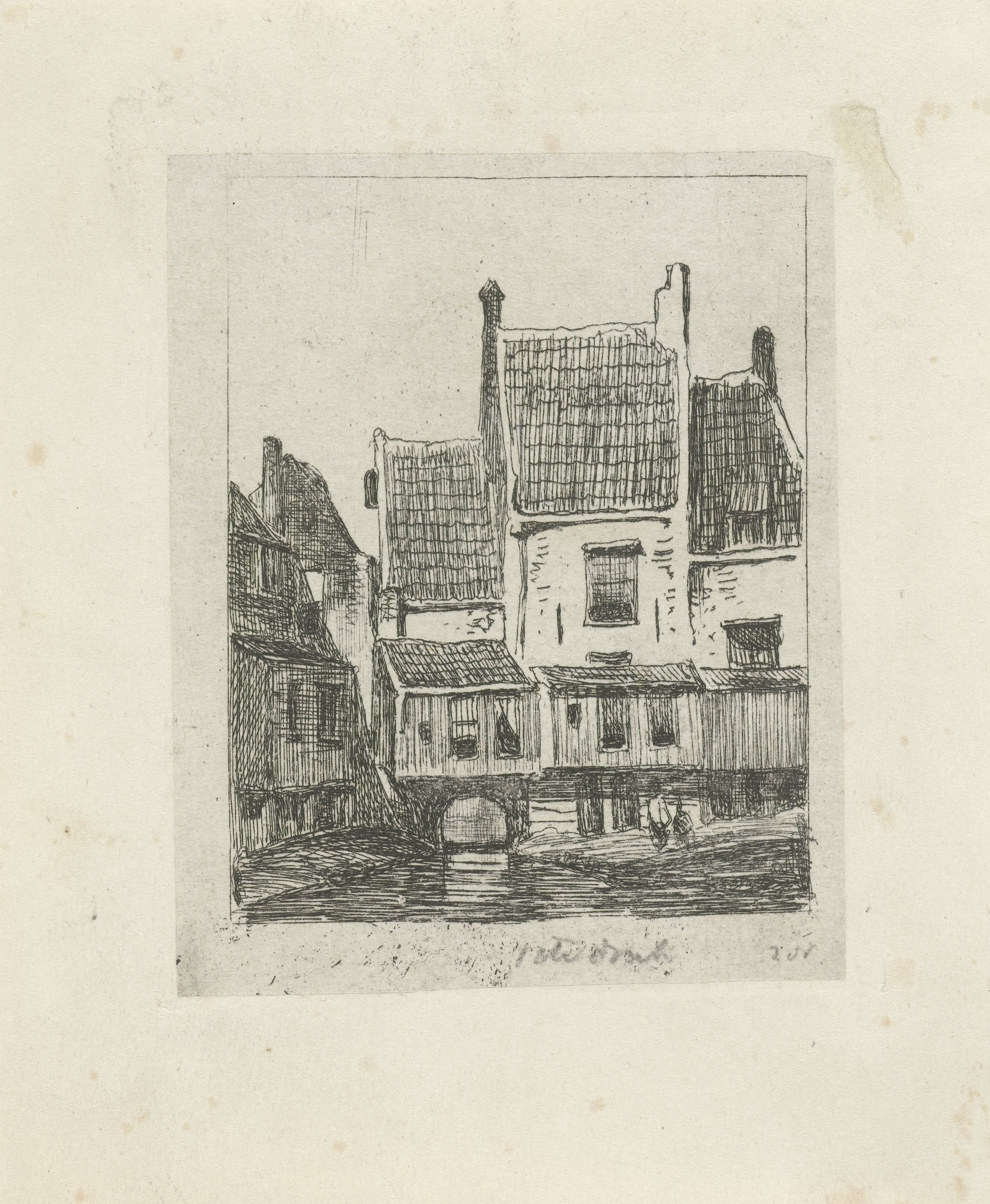 Huizen aan het water