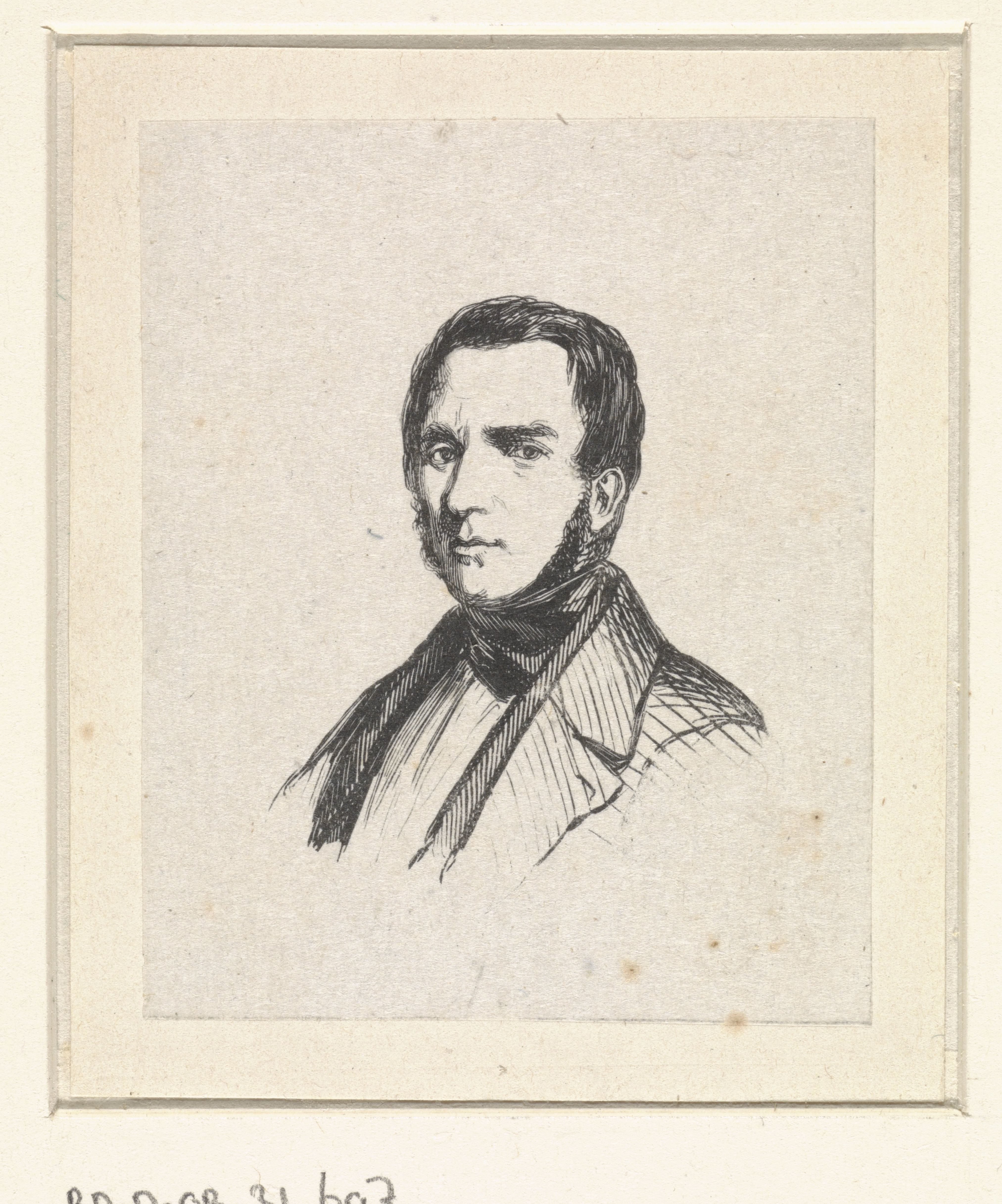 Portret van George Gillis Haanen
