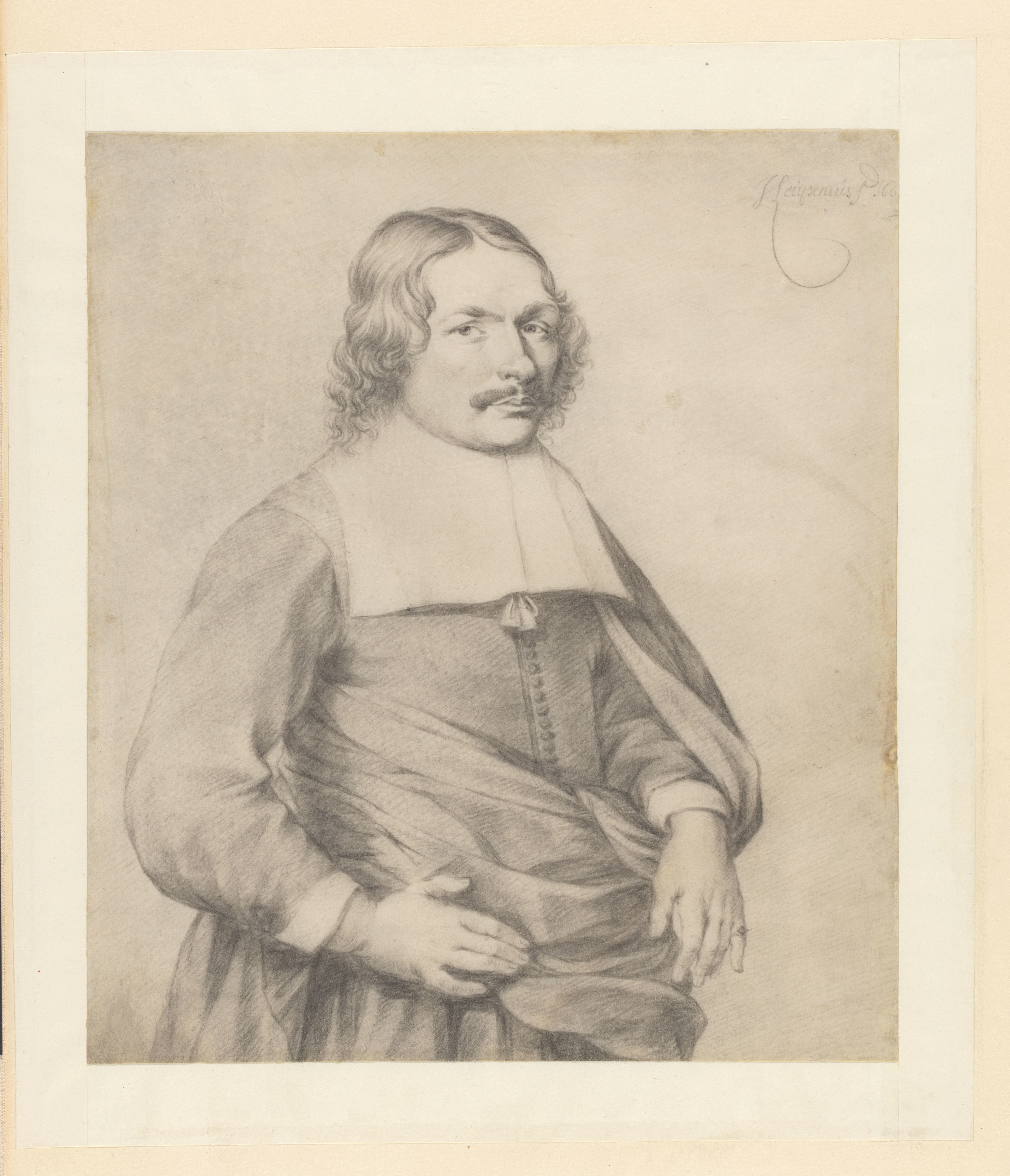 Portrait of a Man, Standing Three-quarter Length