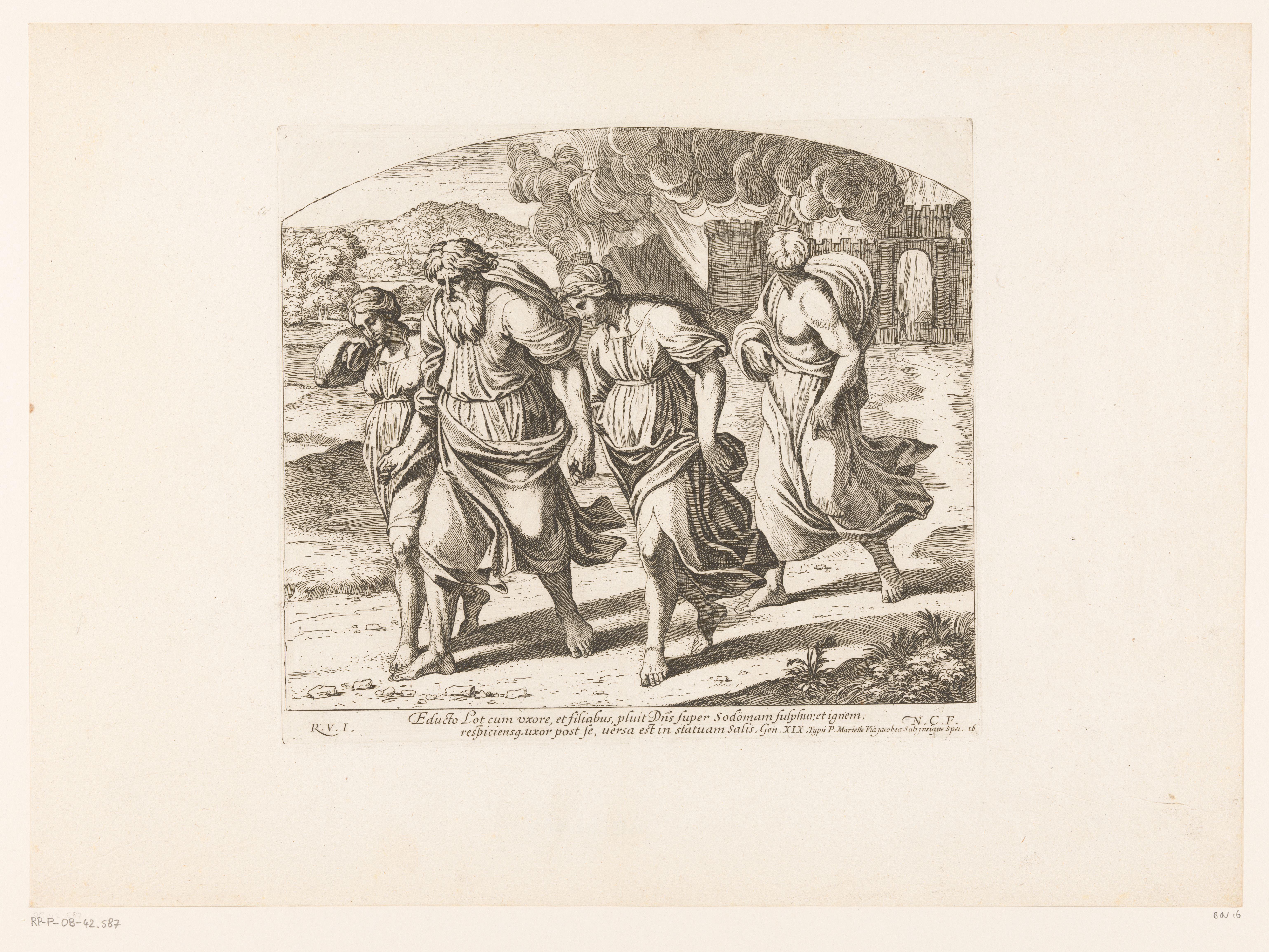 Lot verlaat Sodom