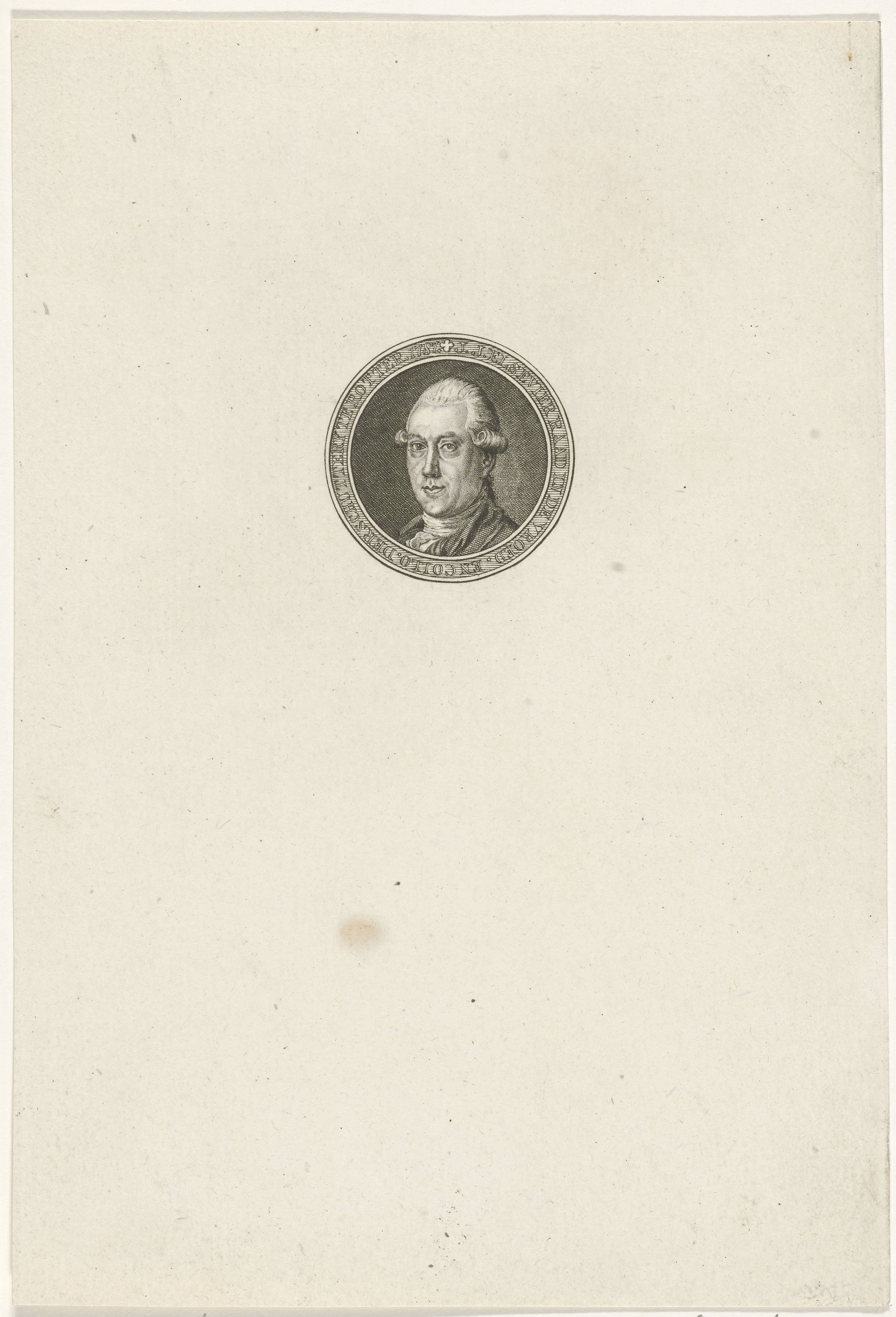 Portret van Jan Jacob Elsevier