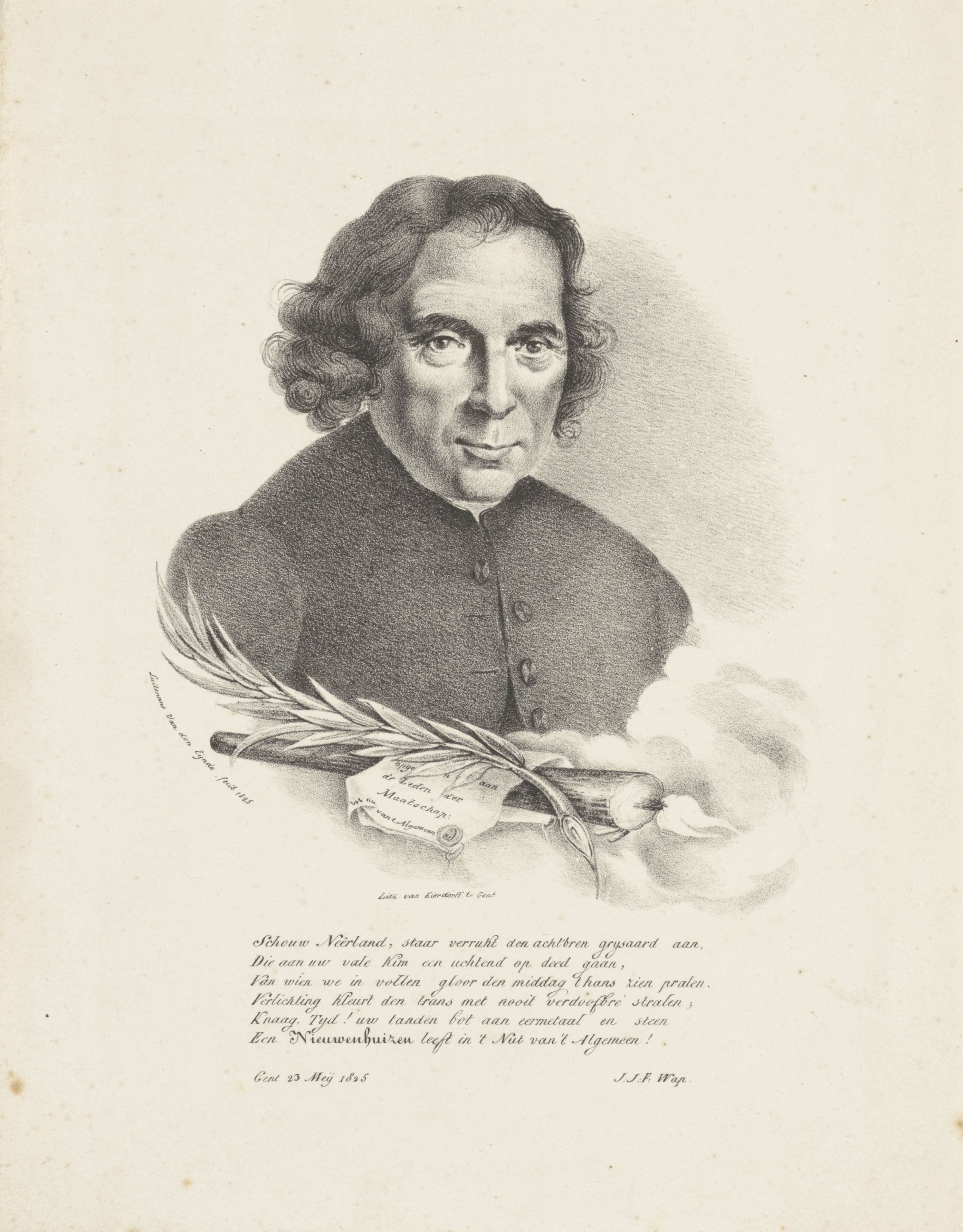 Portret van Jan Nieuwenhuyzen