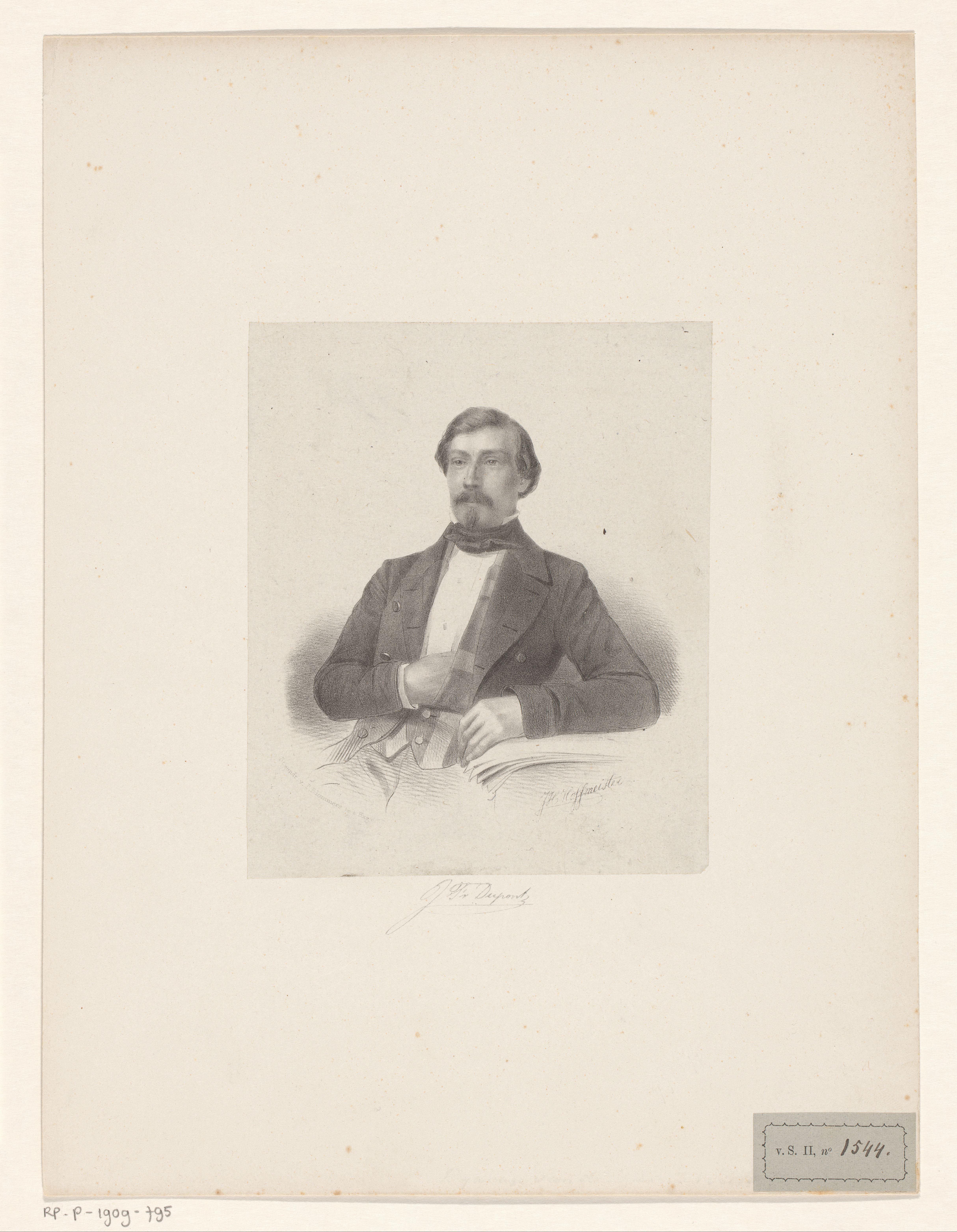 Portret van Johannes Franciscus Dupont