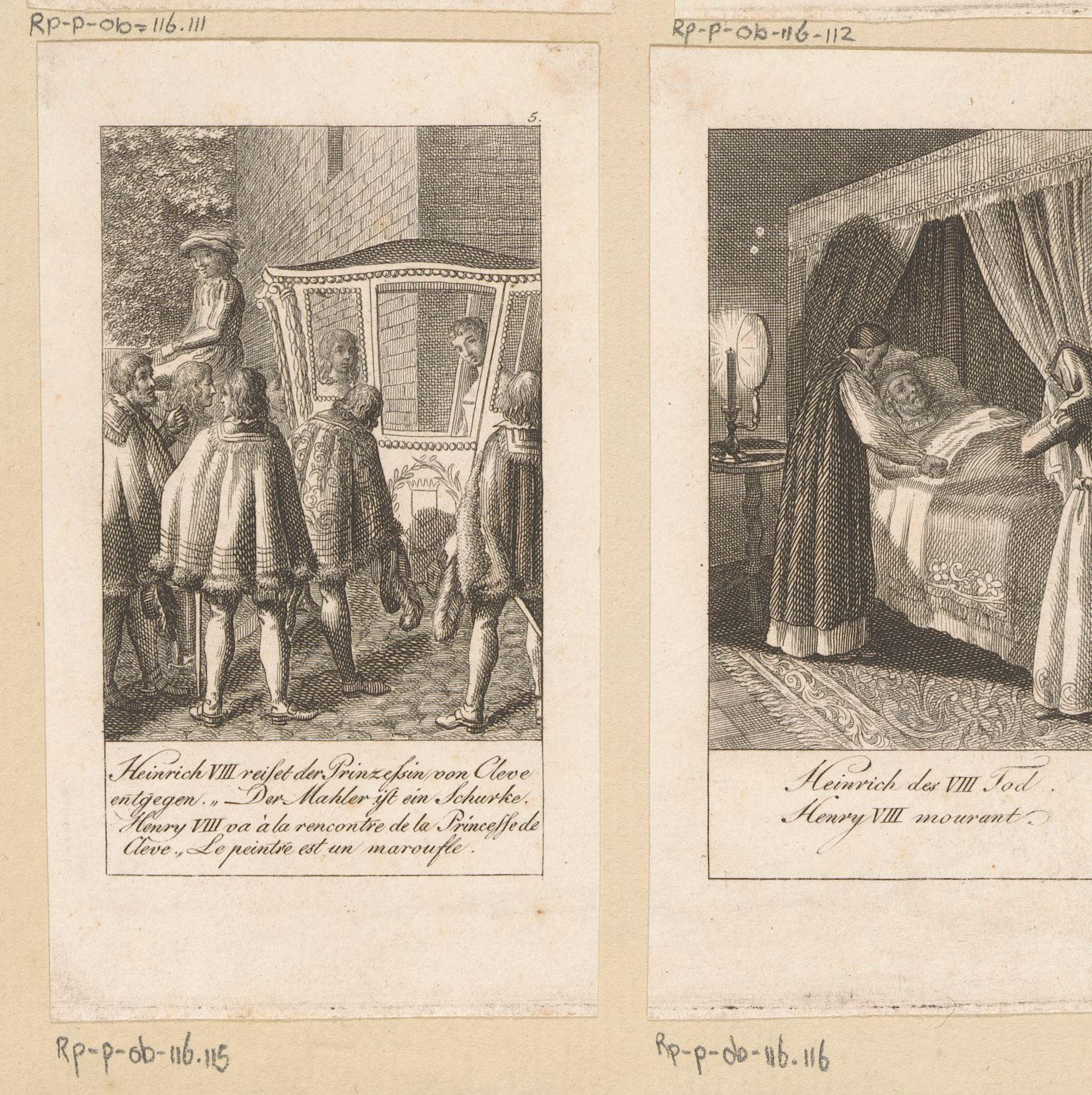 Voorstelling uit de geschiedenis van Hendrik VIII