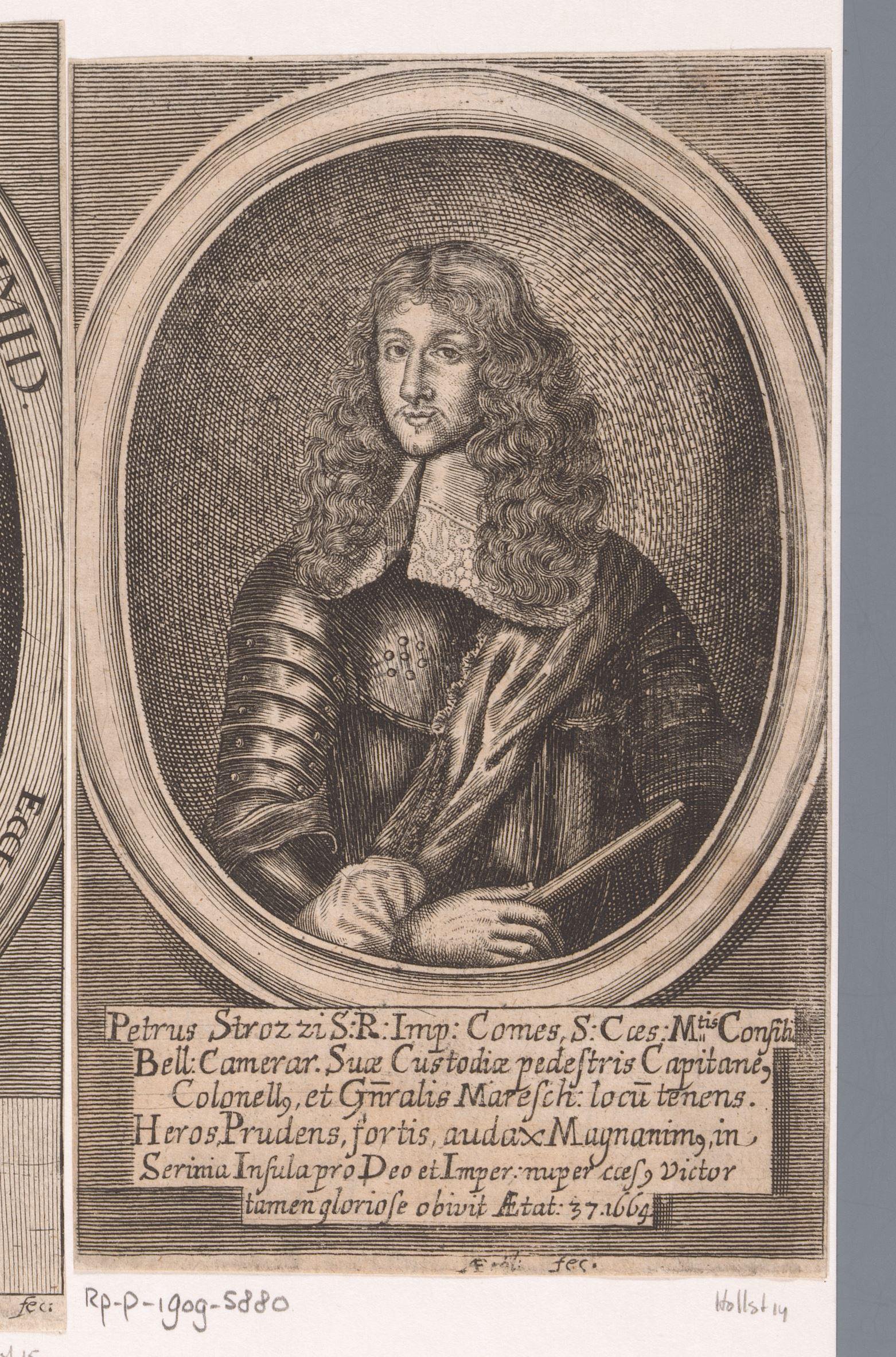 Portret van Peter Strozzi