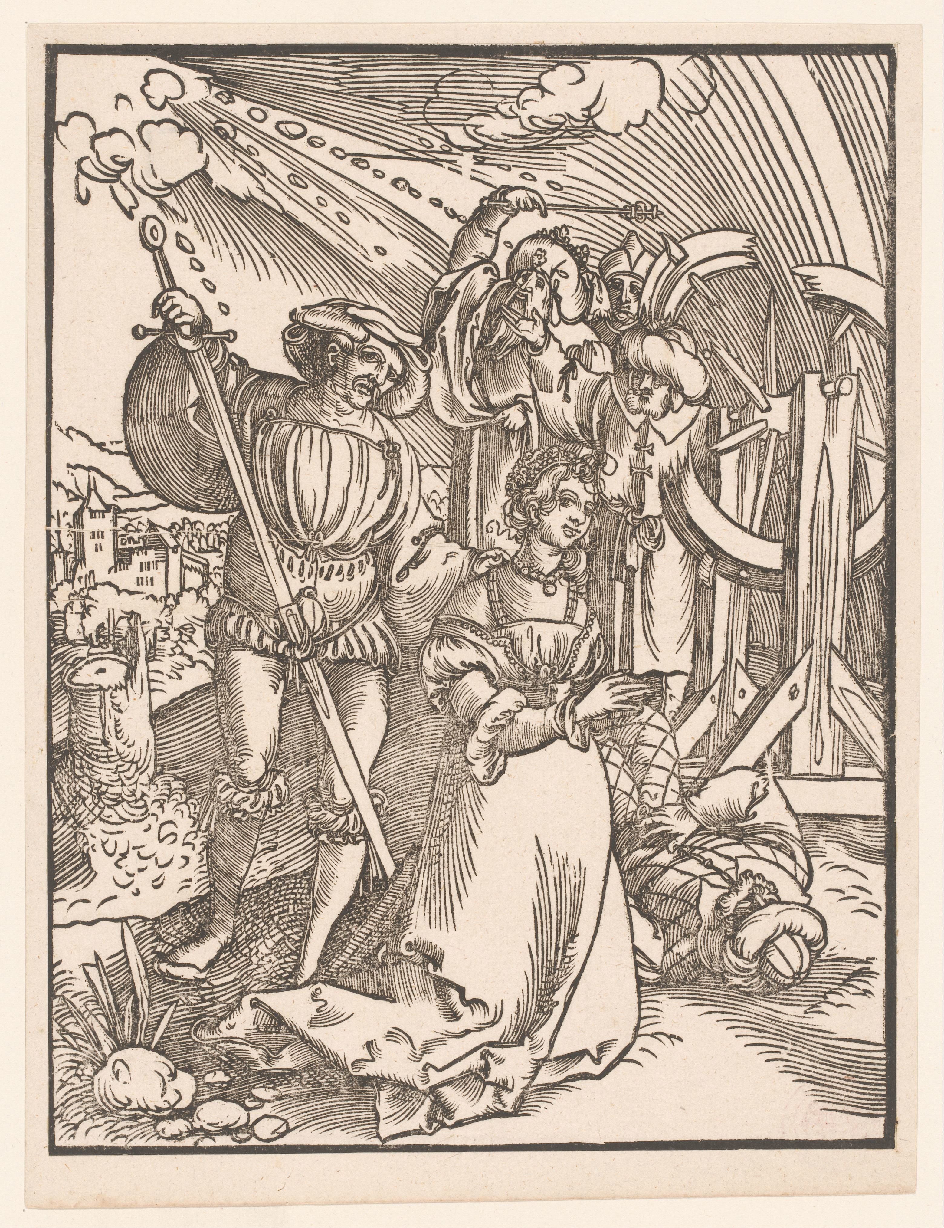 Martelaarschap van de heilige Catharina