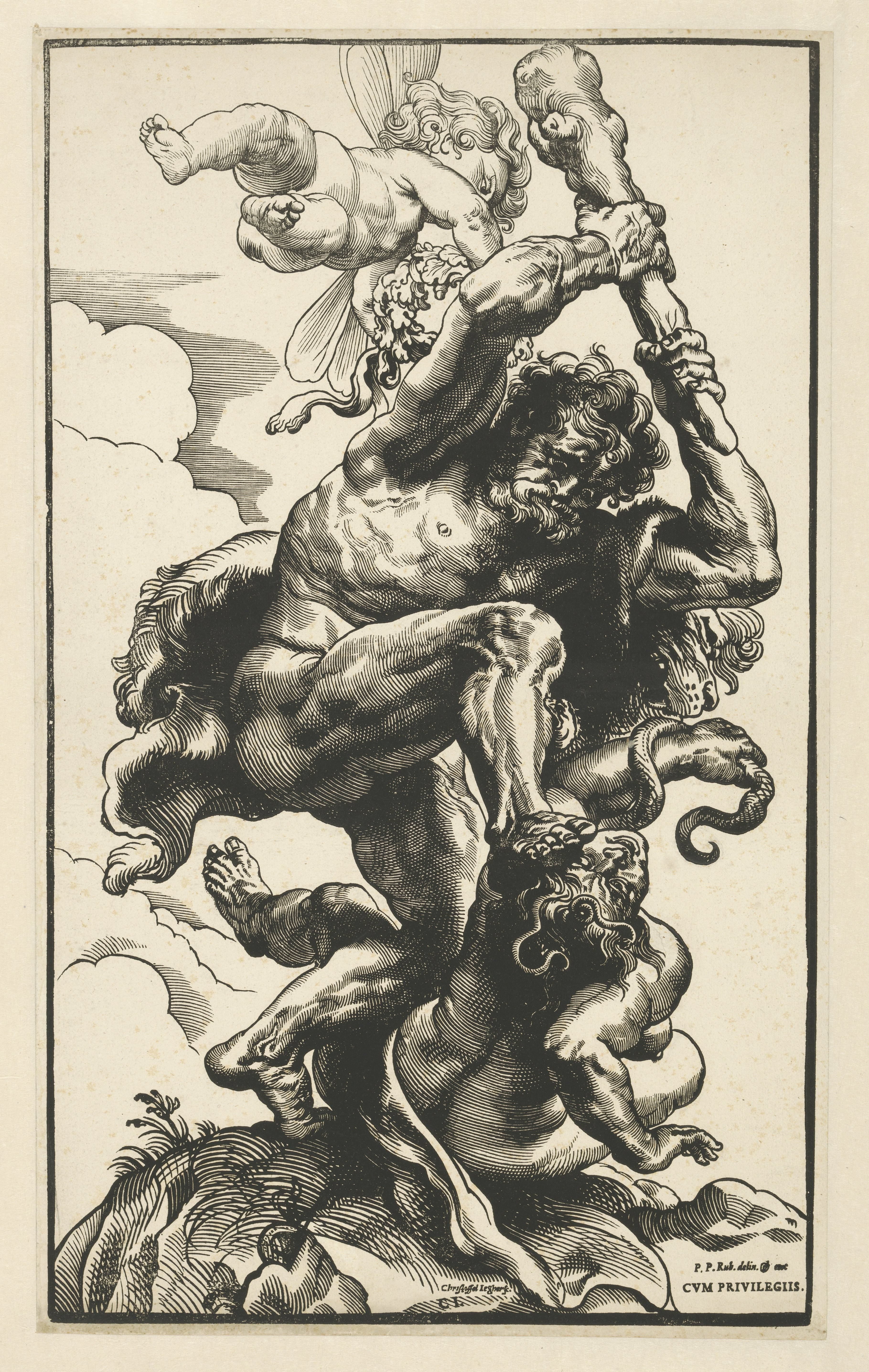 Hercules overwint de Tweedracht en de Nijd