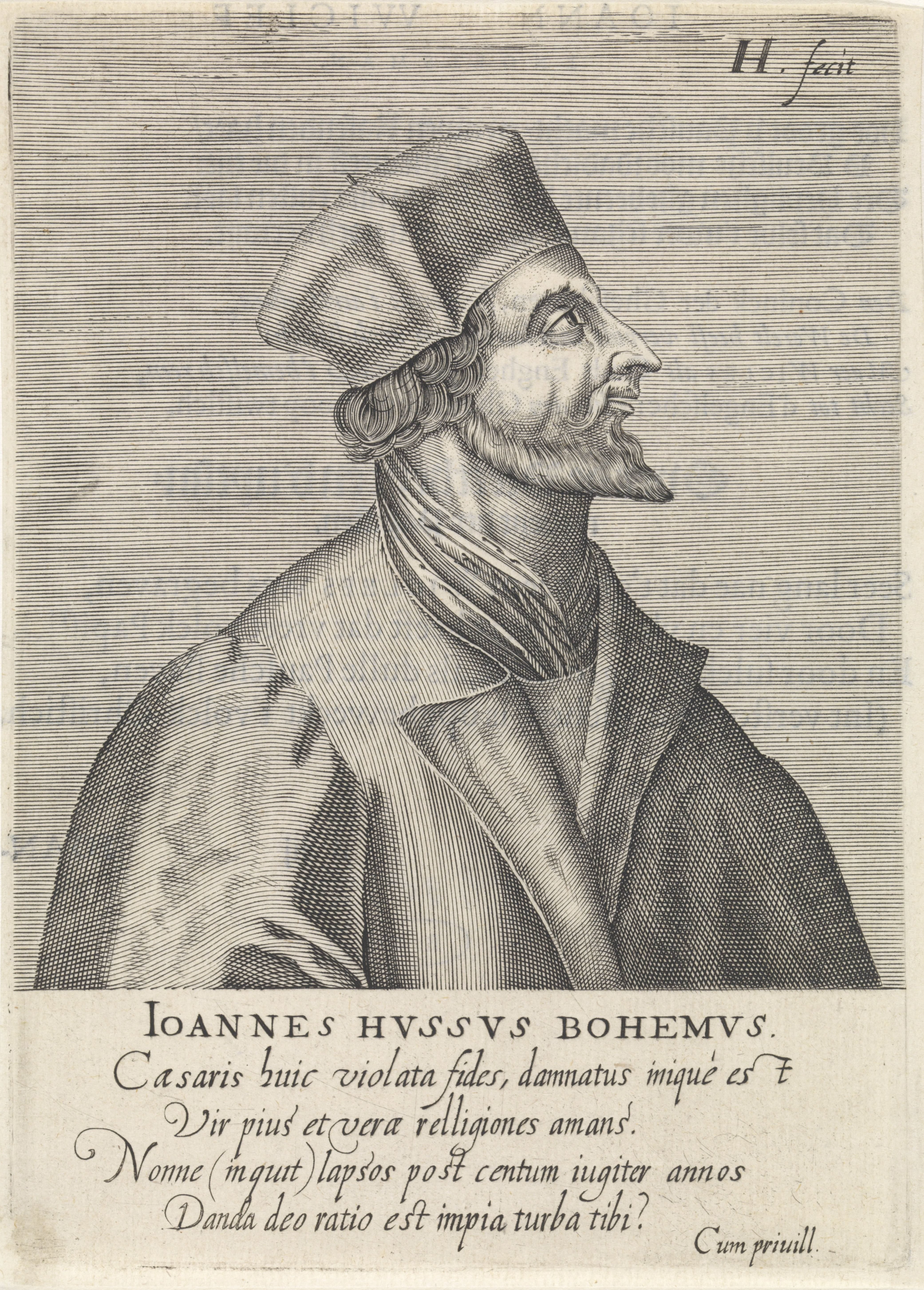Portret van Johannes Hus