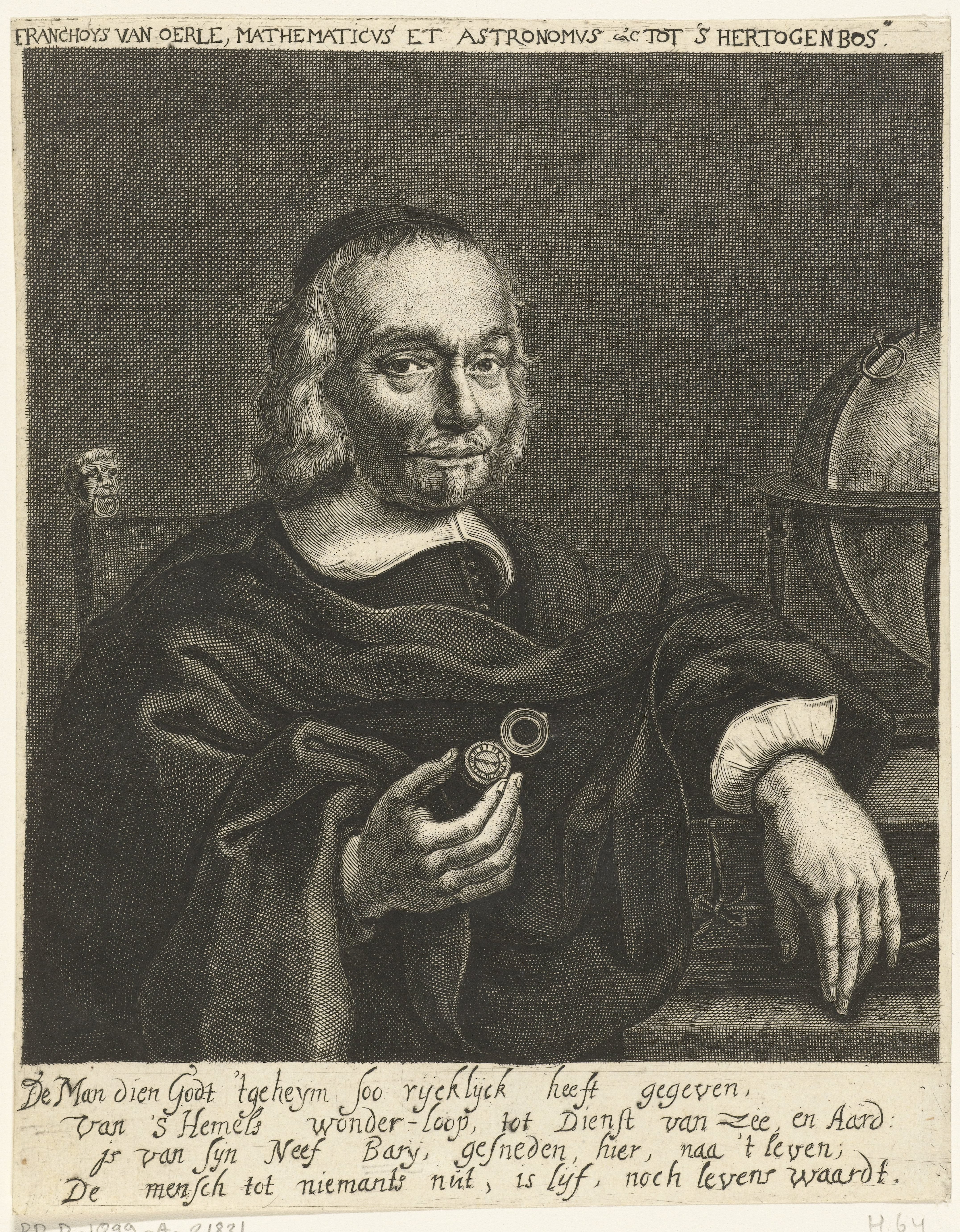 Portret van François van Oerle
