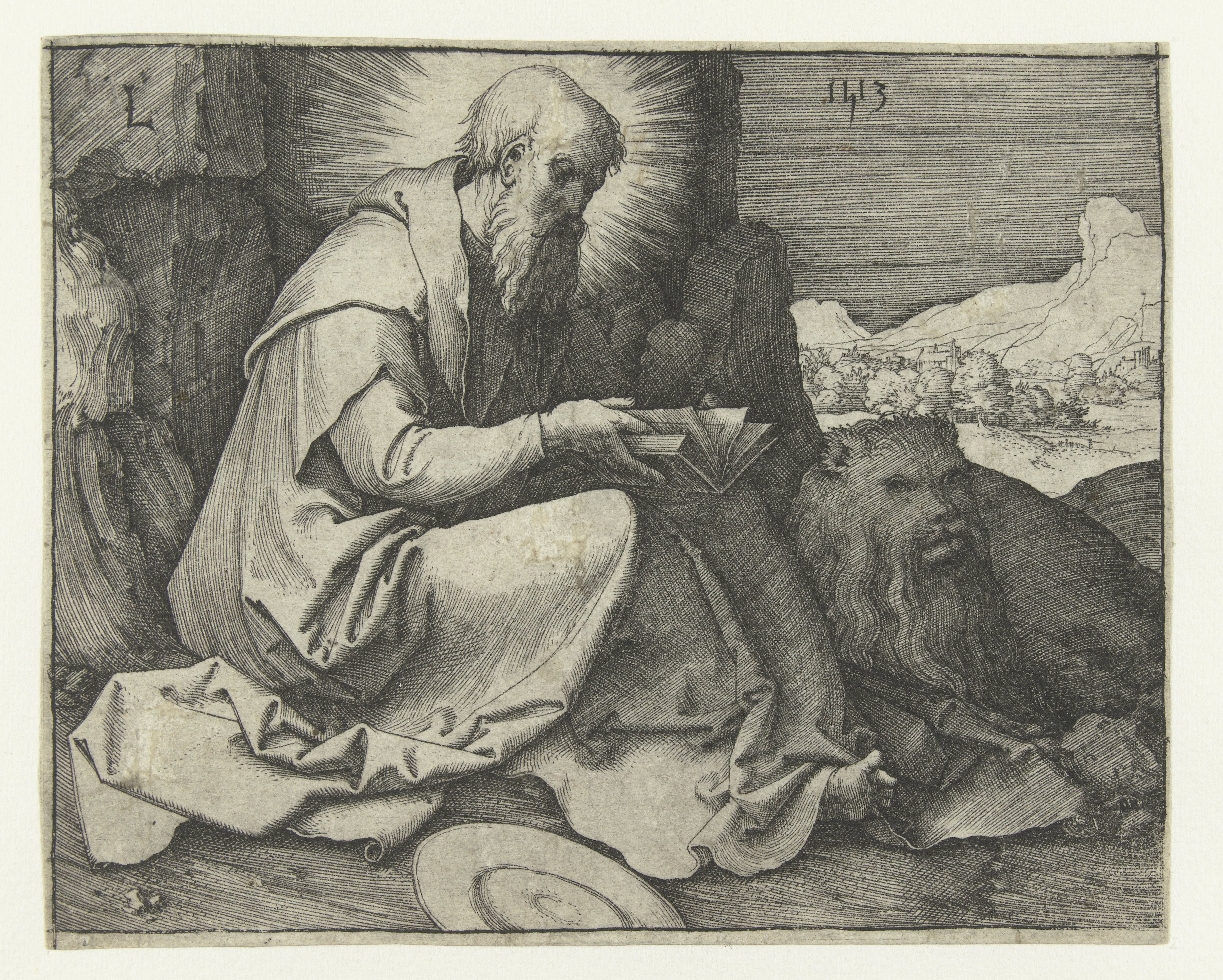 De heilige Hieronymus