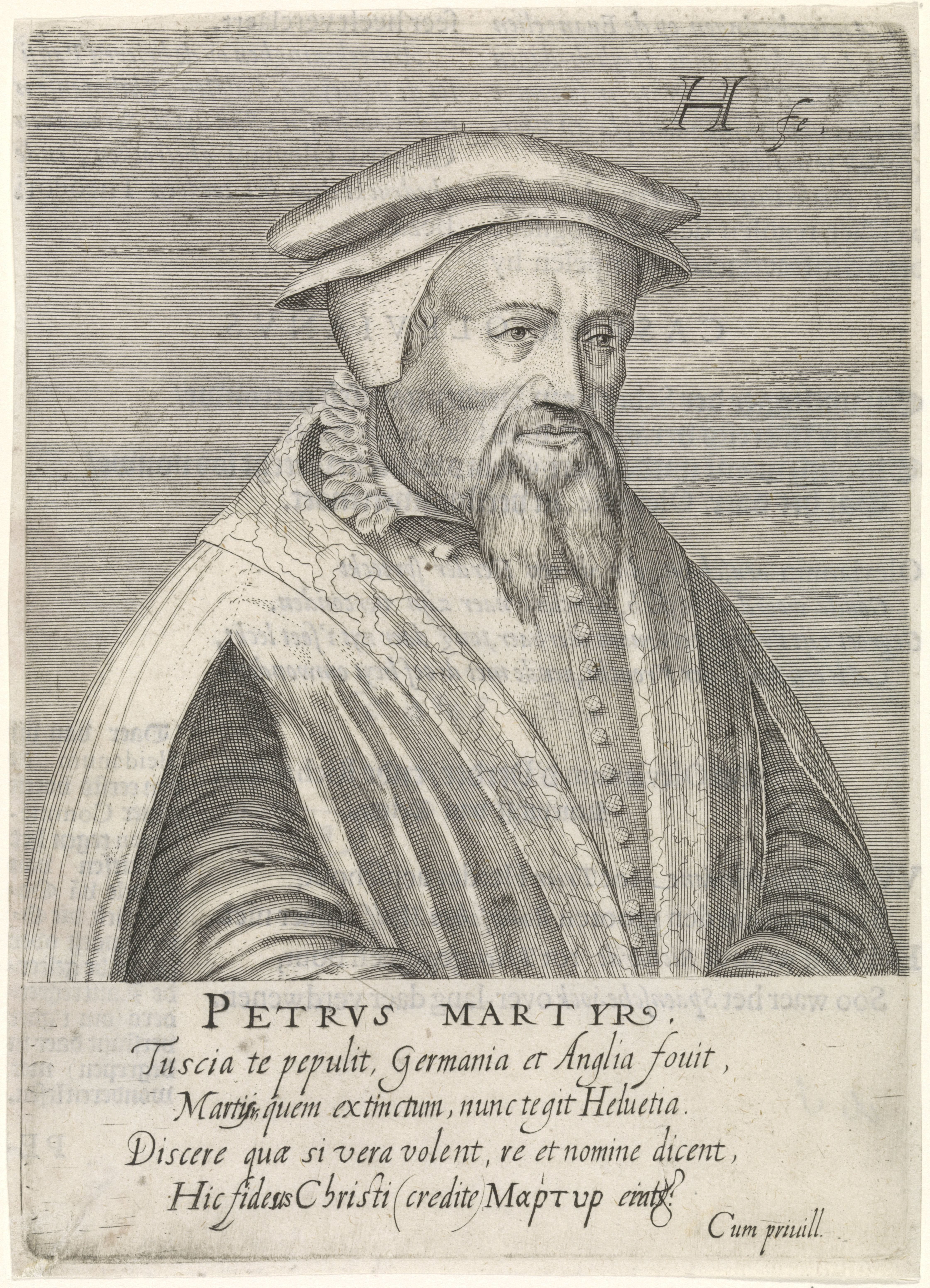 Portret Pietro Martire Vermigli
