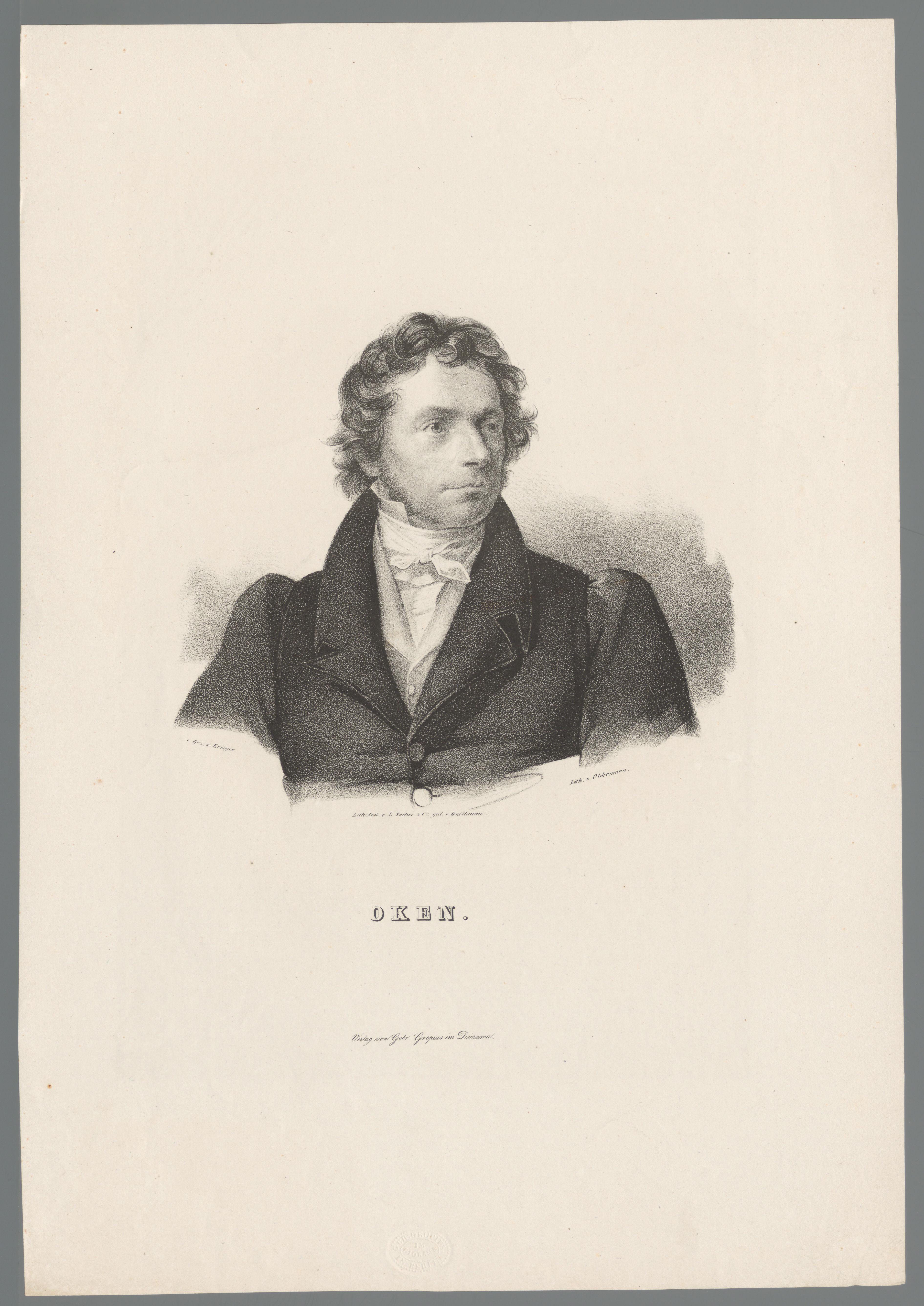 Portret van Lorenz Oken