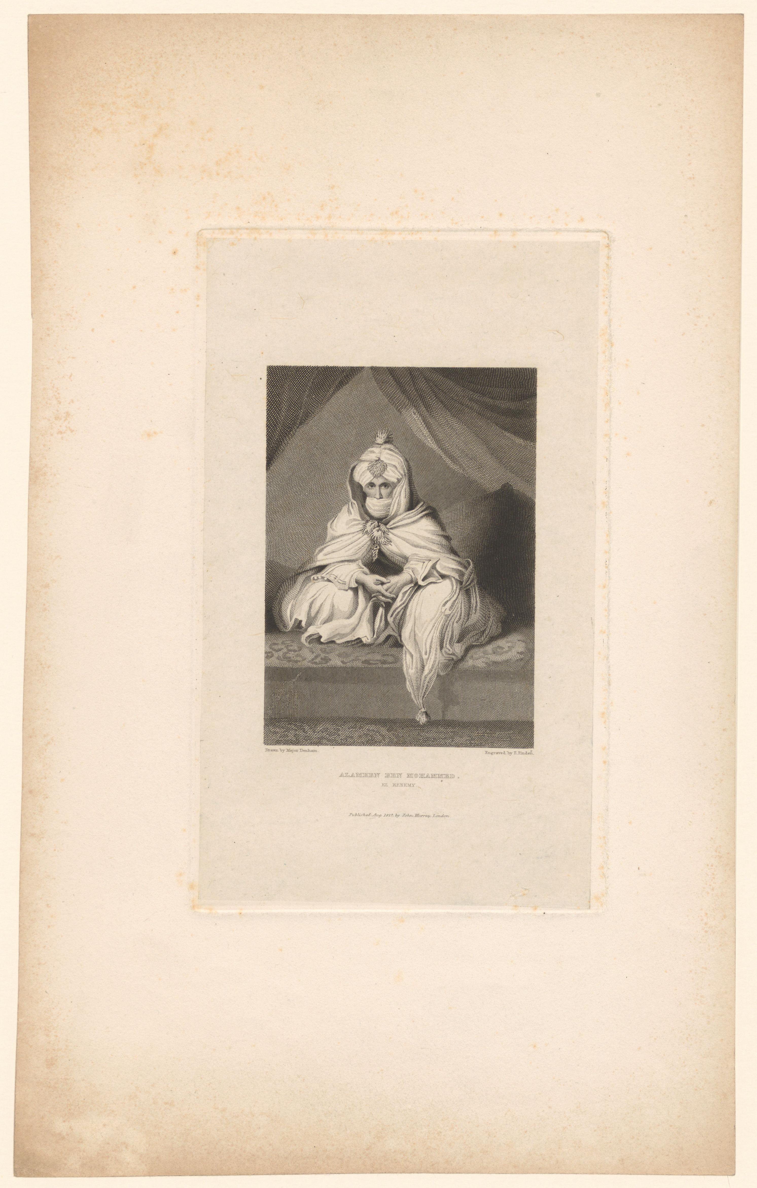 Portret van Muhammad al-Amin al-Kanemi