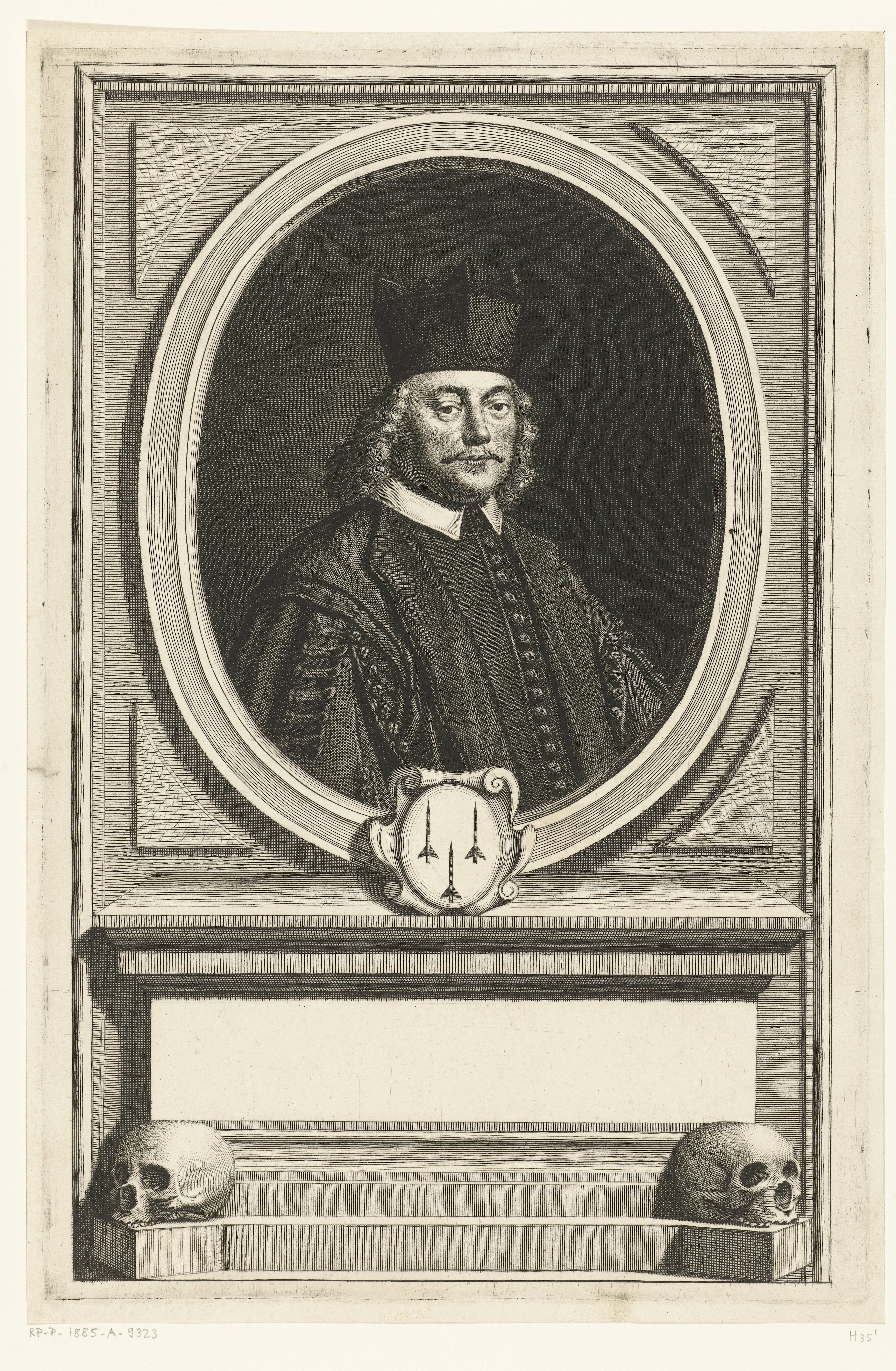 Portret van Johannes de Bout
