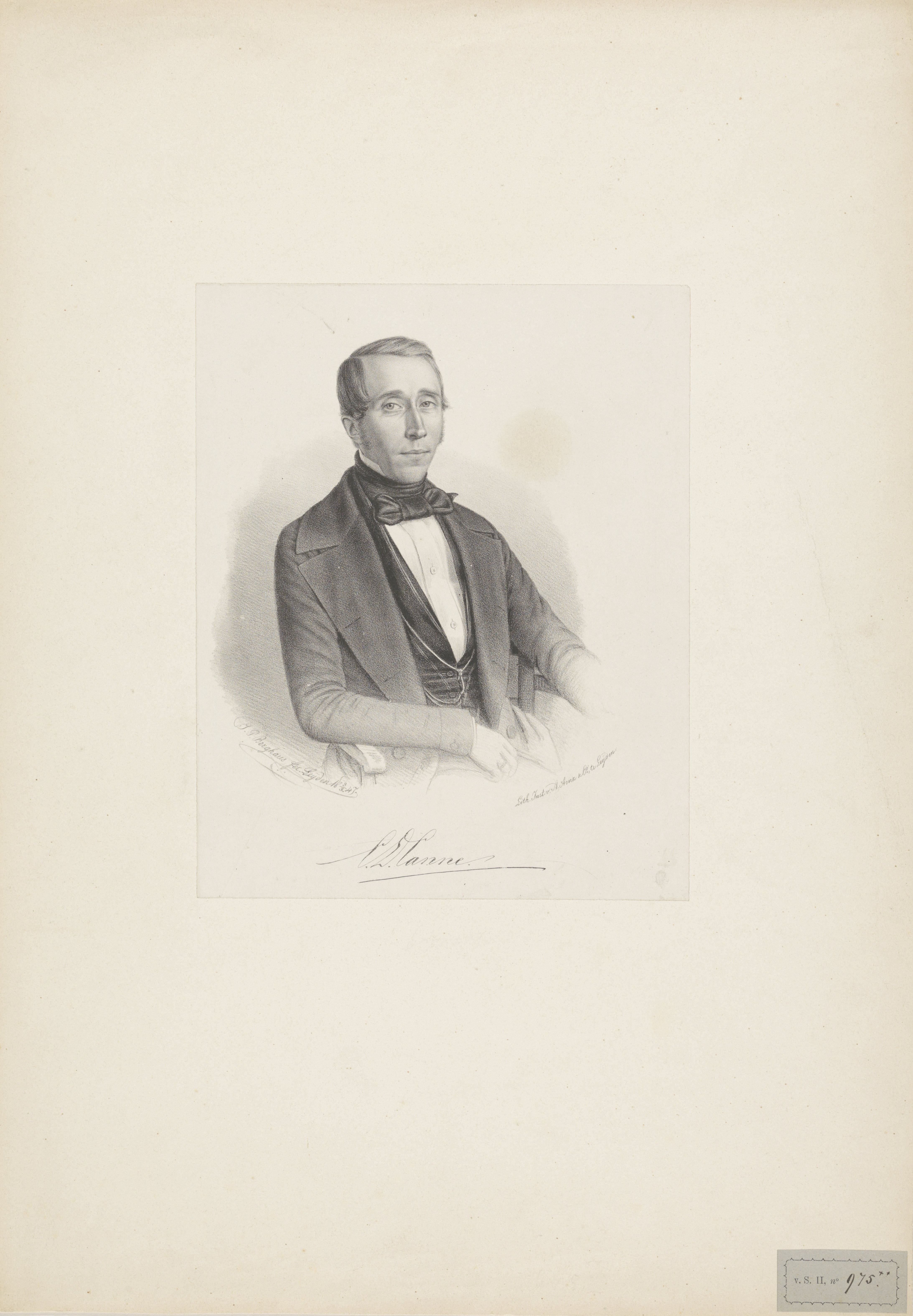 Portret van C. D. Canne