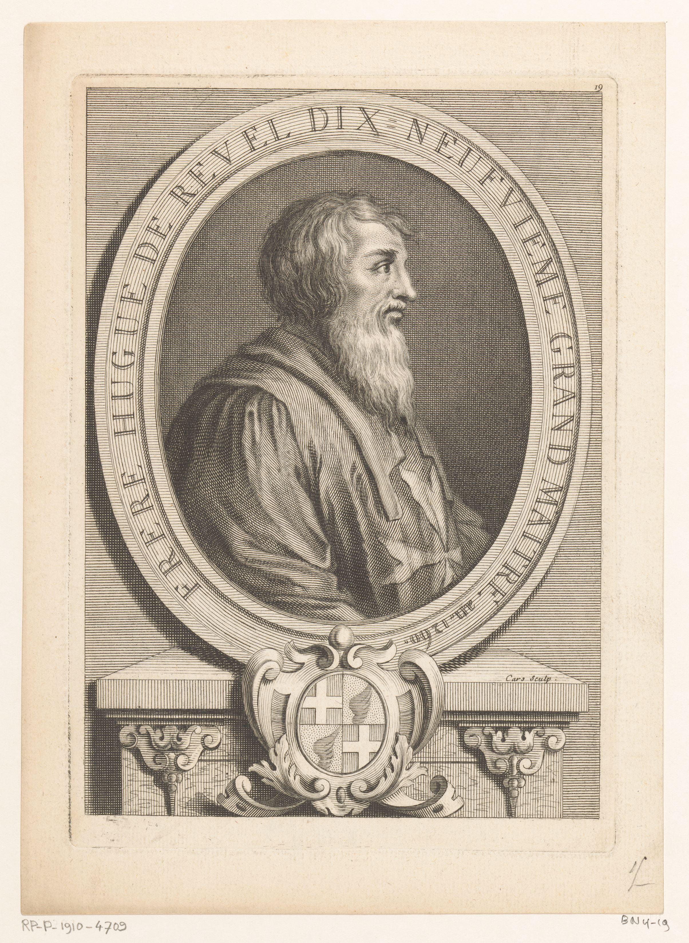 Portret van Hugues de Revel