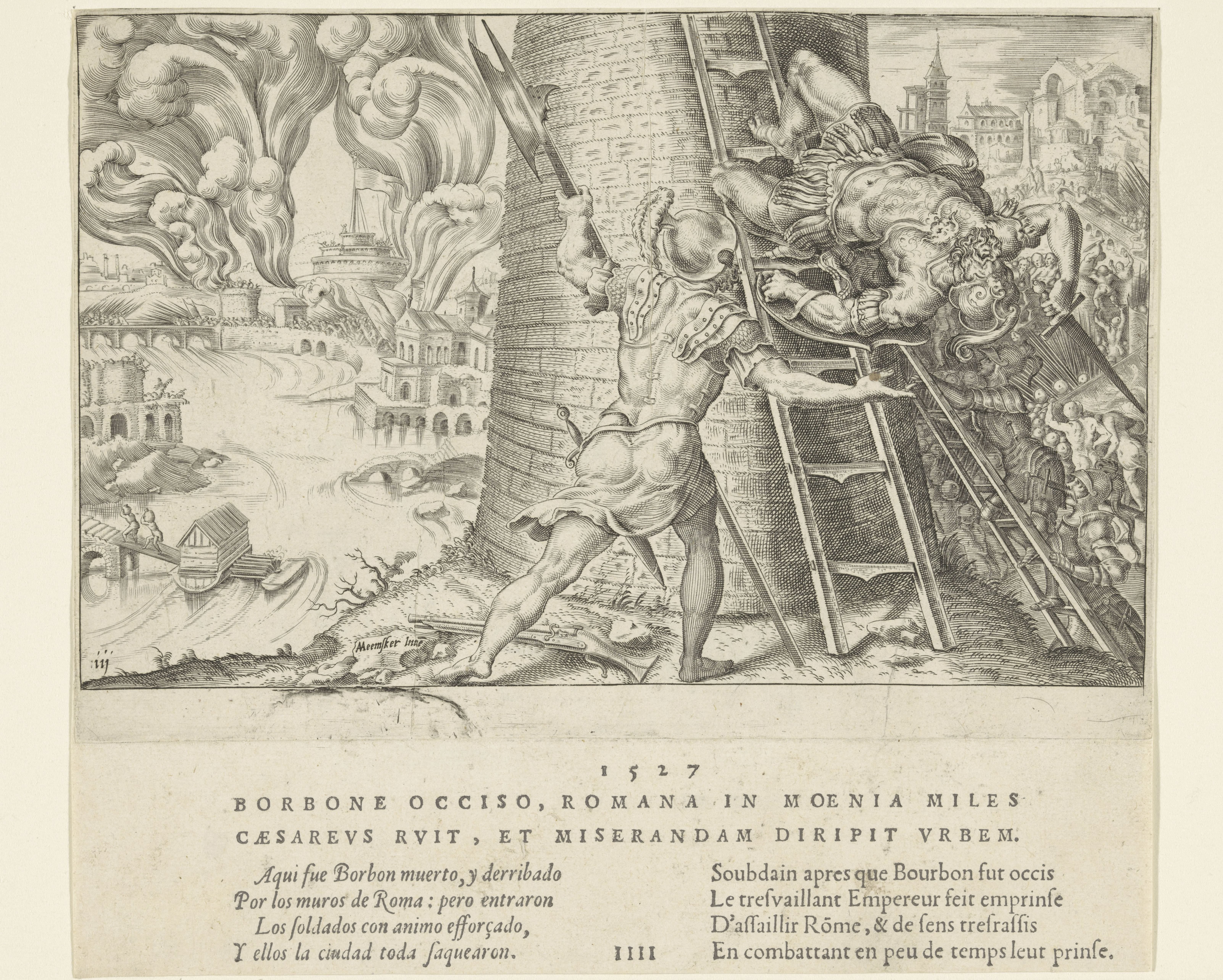 Bestorming van Rome, 1527