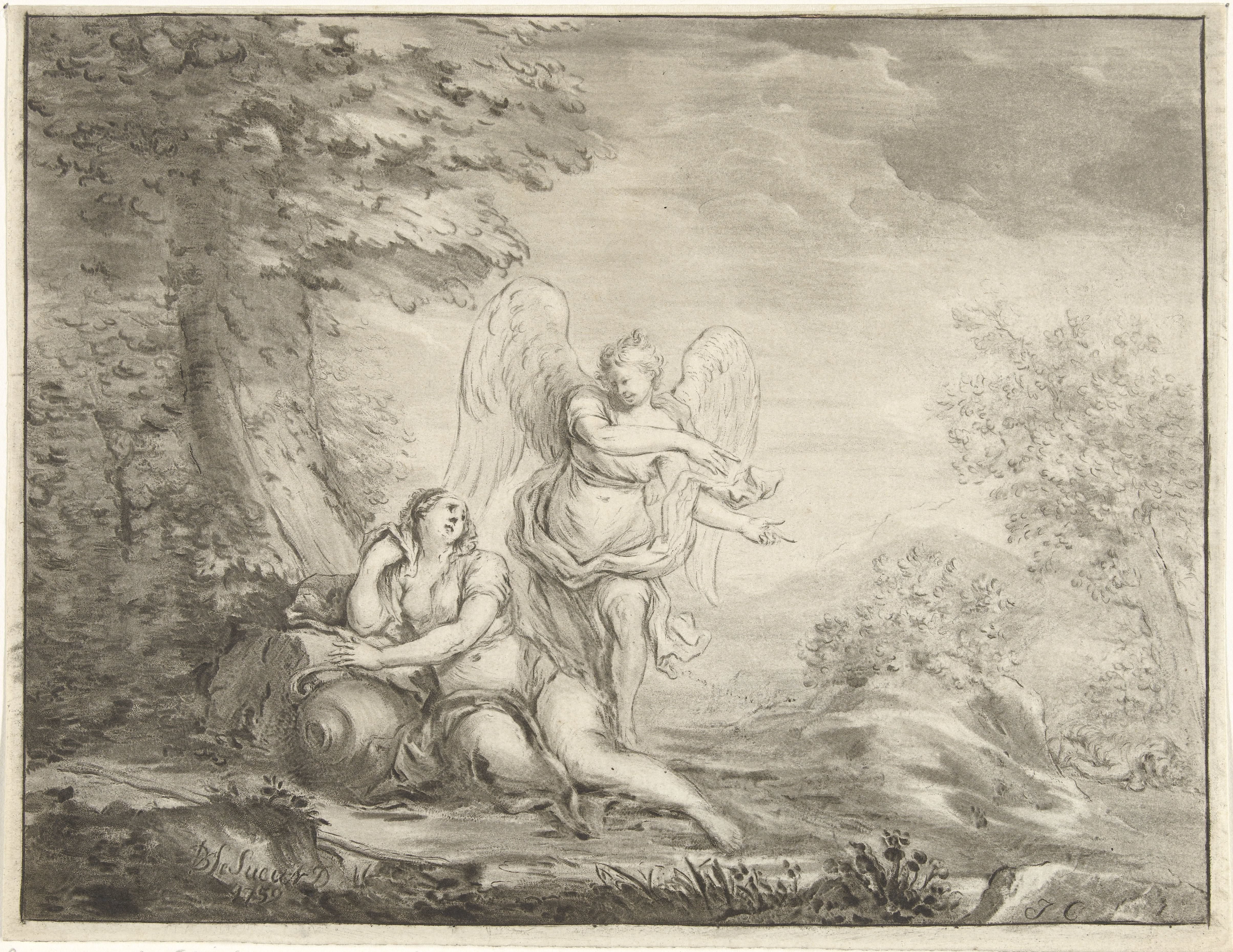 Hagar in de woestijn