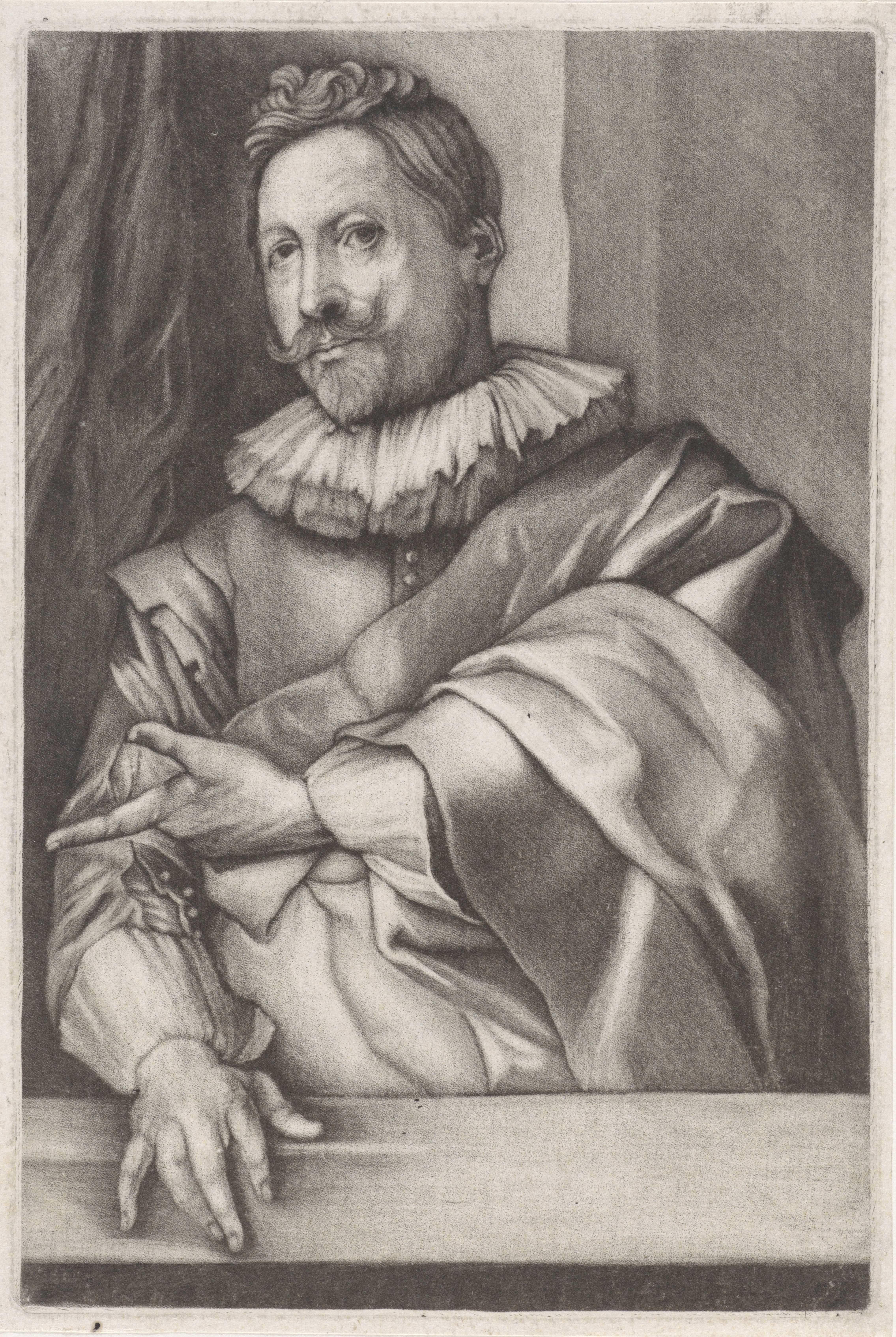 Portret van de schilder Theodoor van Loon
