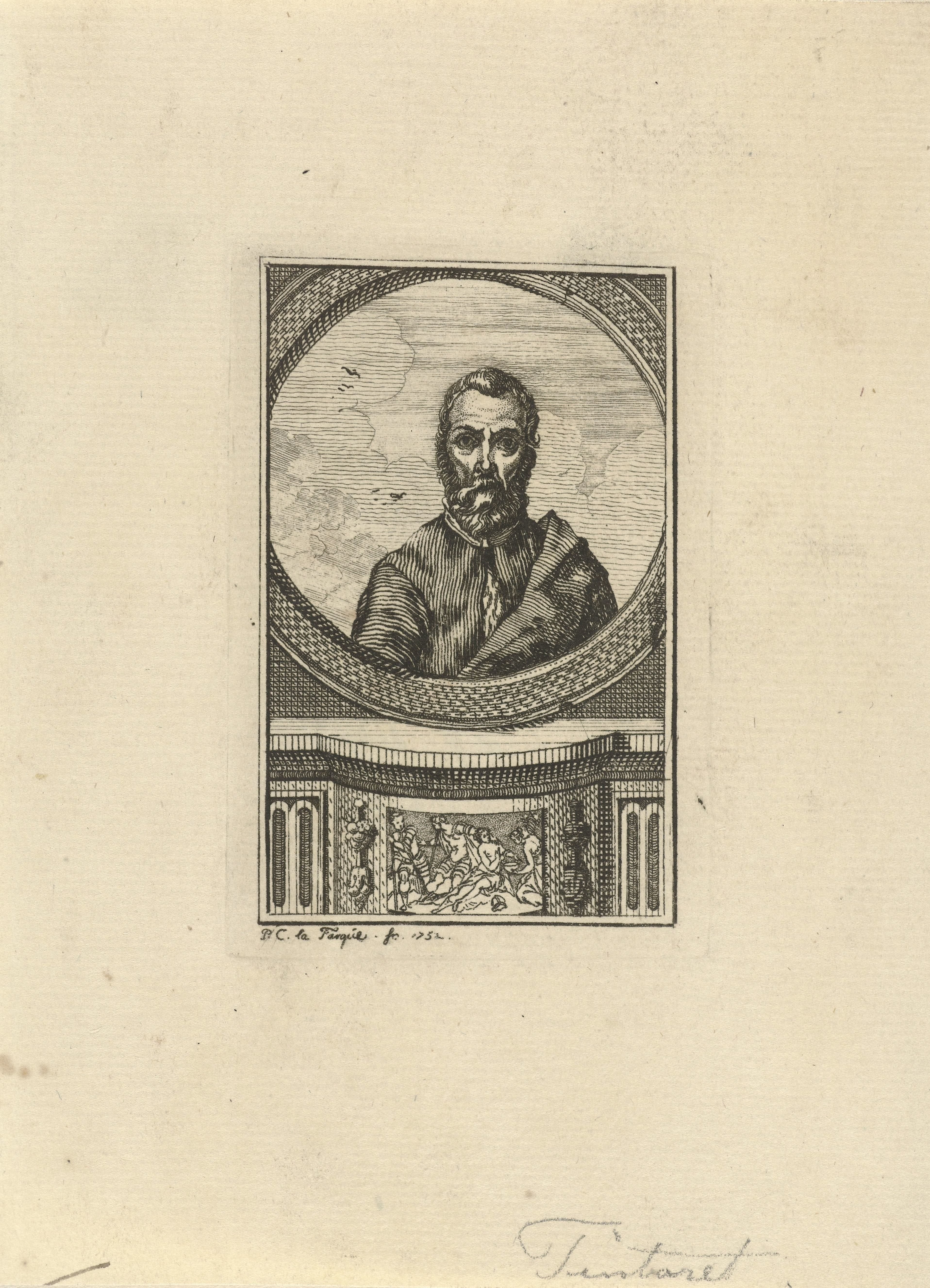 Portret van Jacopo Tintoretto