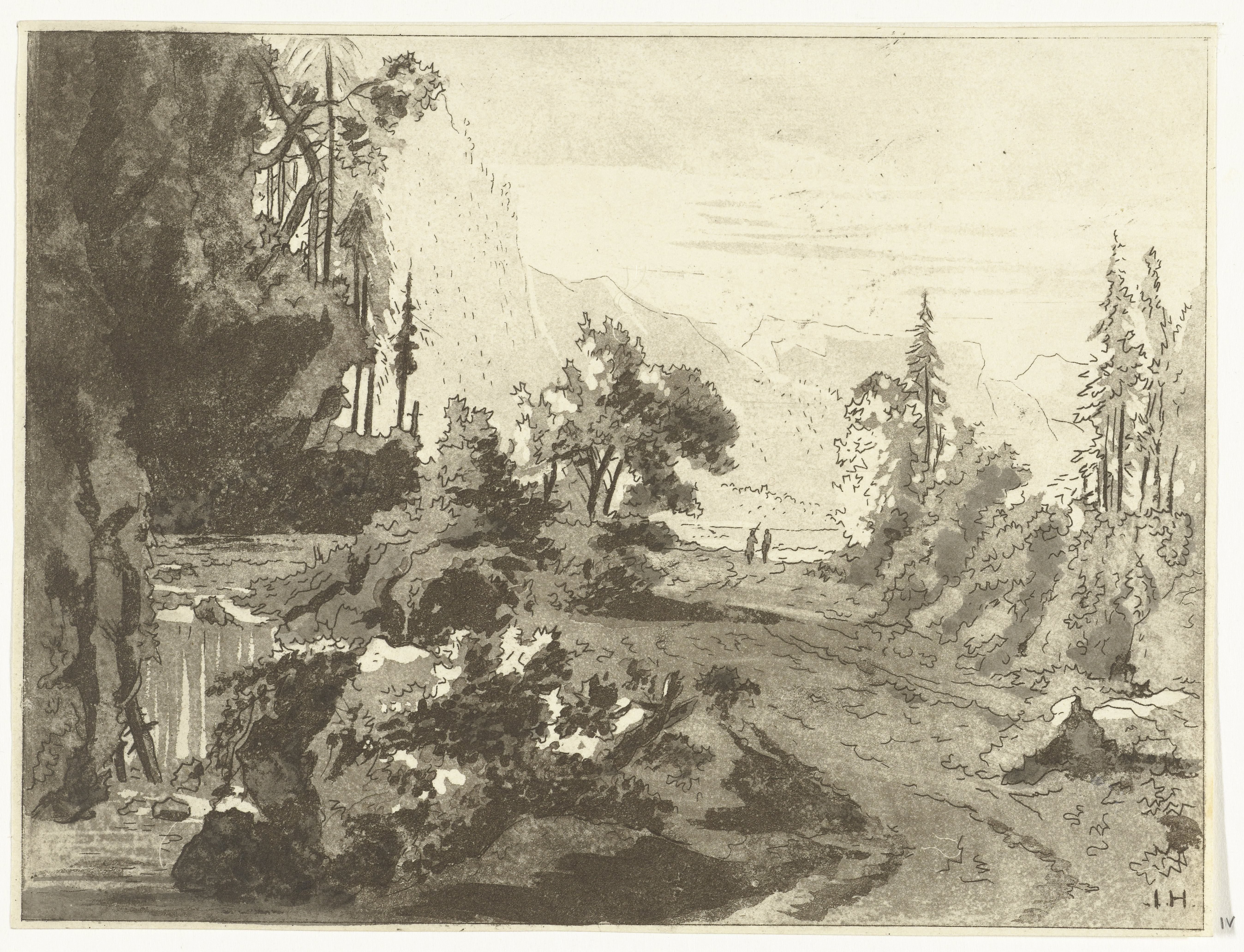 Bergachtig landschap