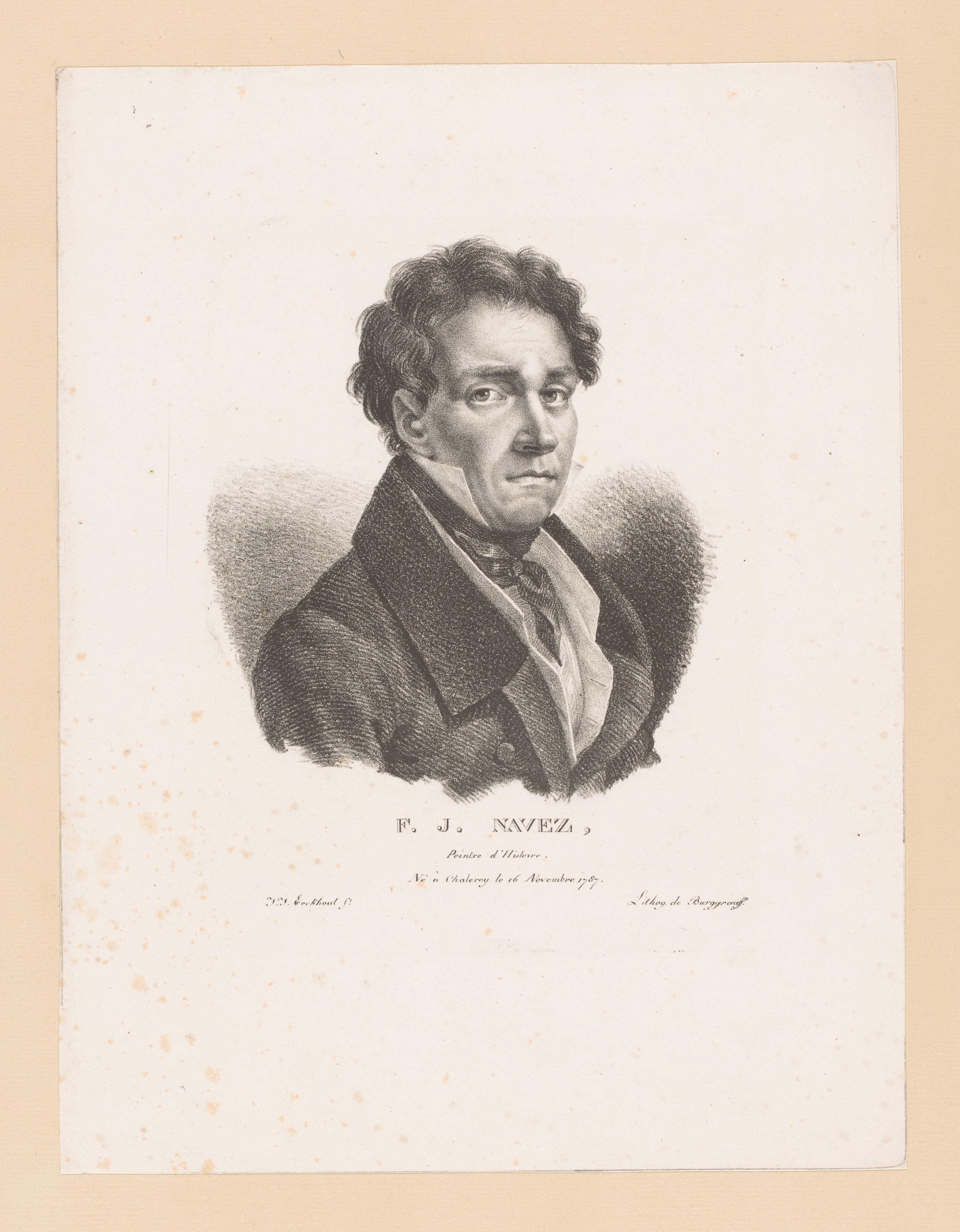 Portret van François Joseph Navez