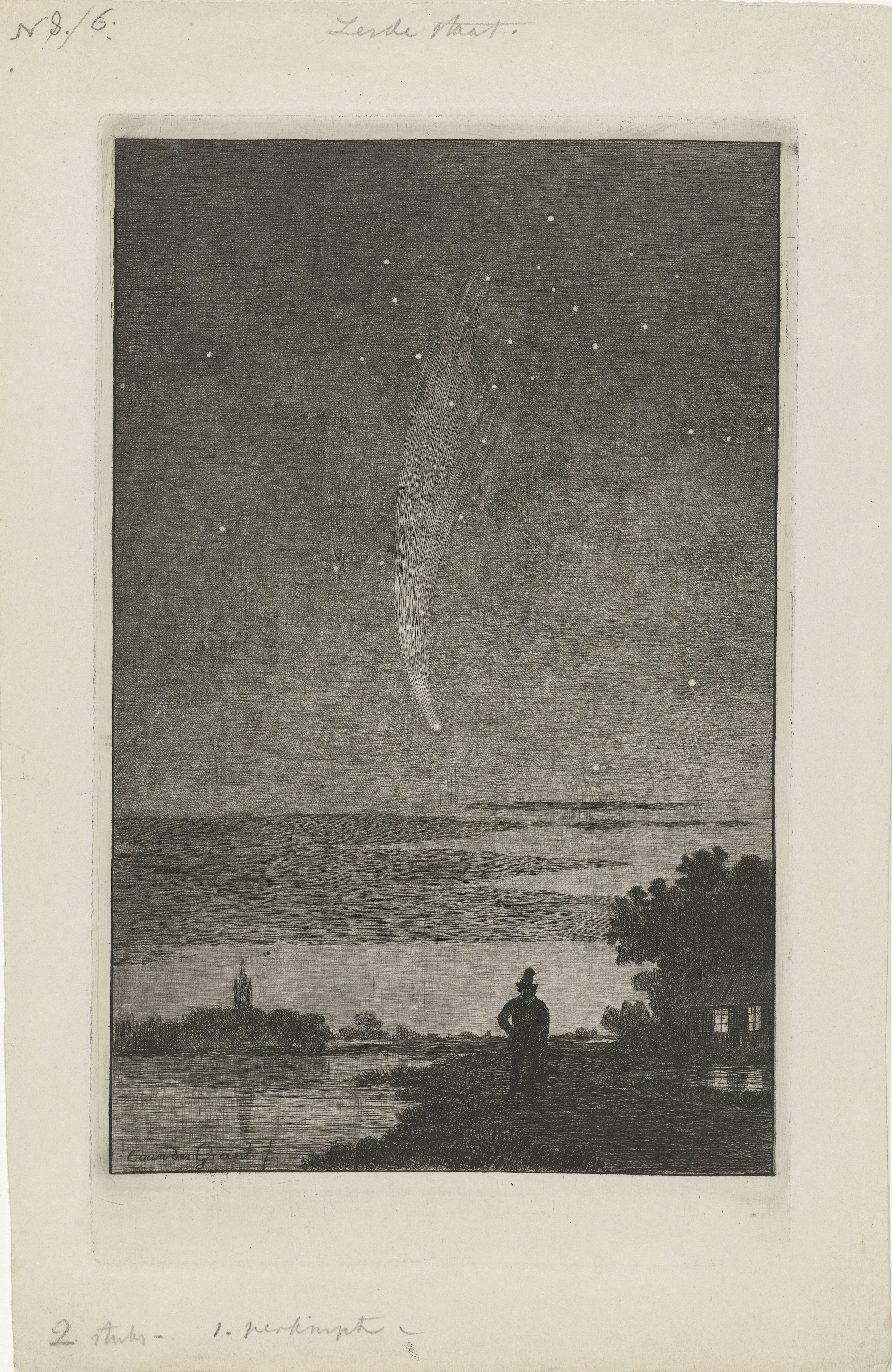 De komeet van Donati, 1858