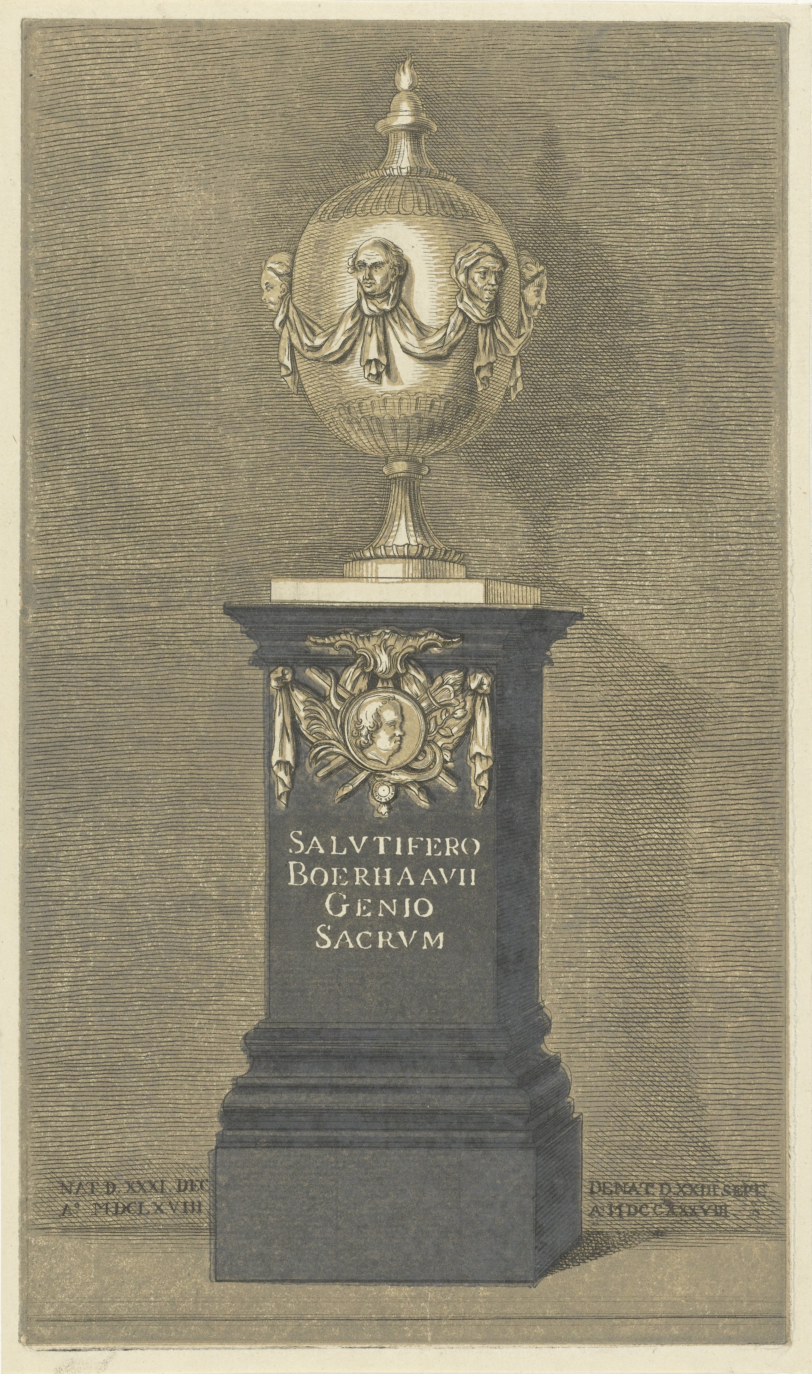 Monument voor Herman Boerhaave