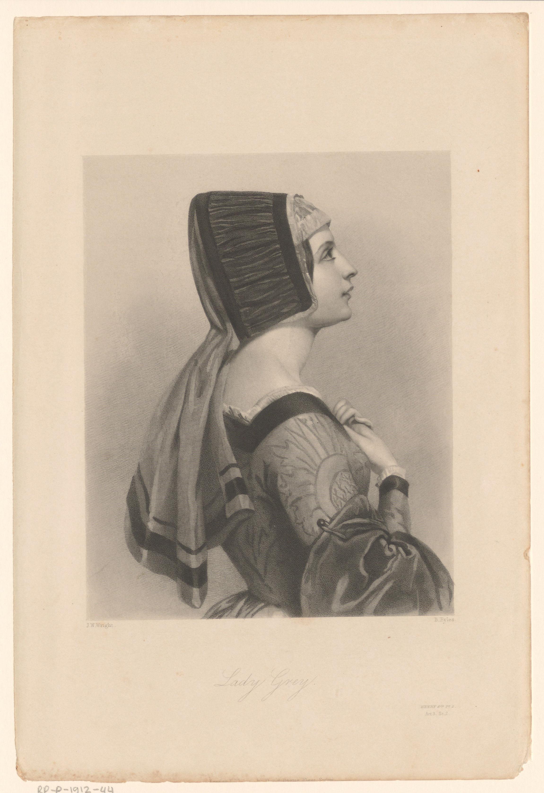Mevrouw Grey, uit Shakespeare's Hendrik IV