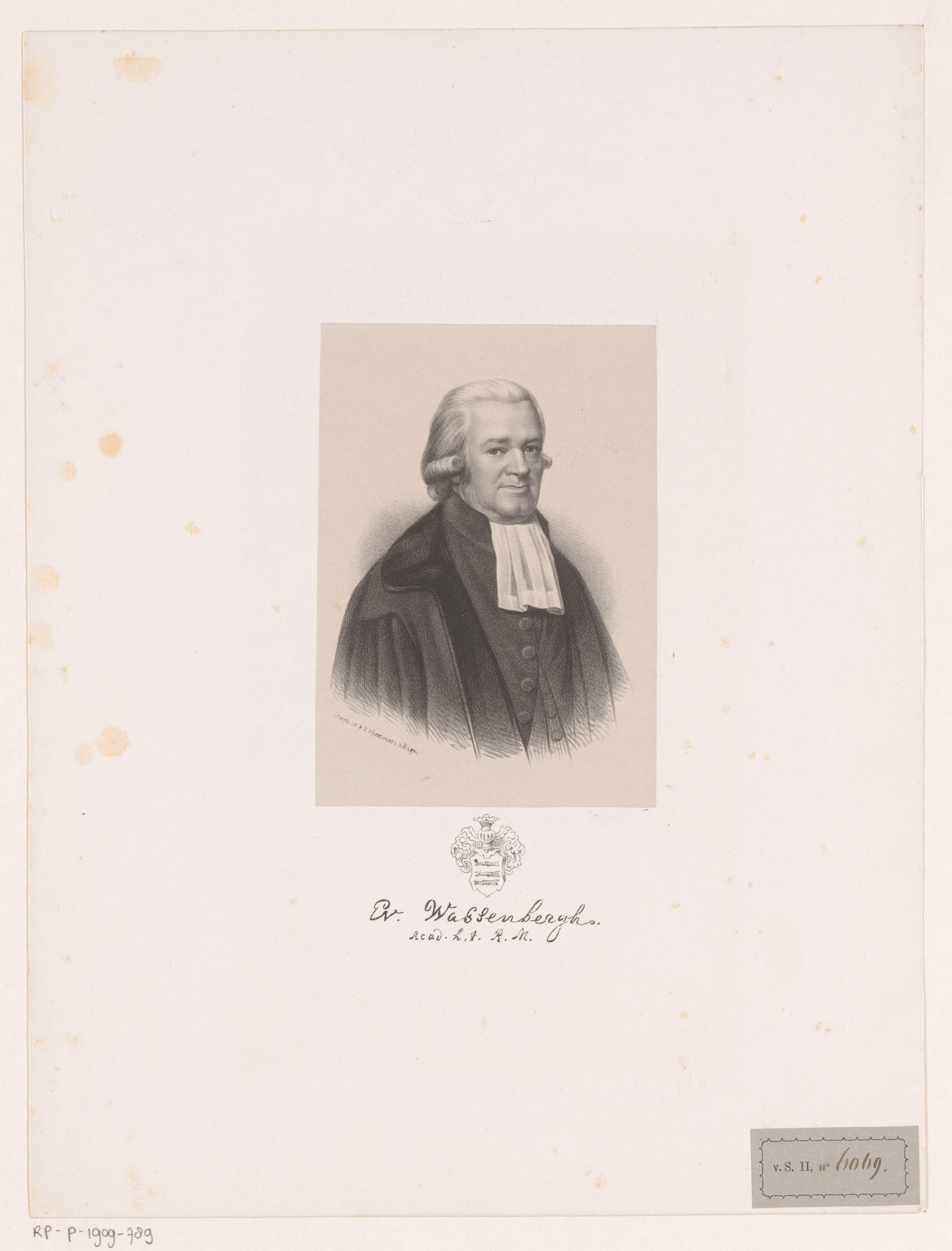 Portret van Everwinus Wassenbergh