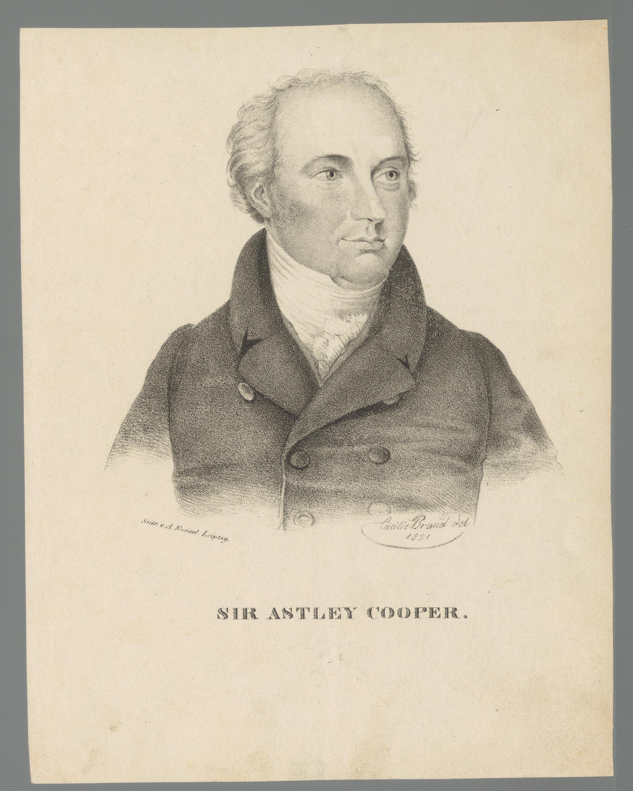 Portret van Astley Paston Cooper