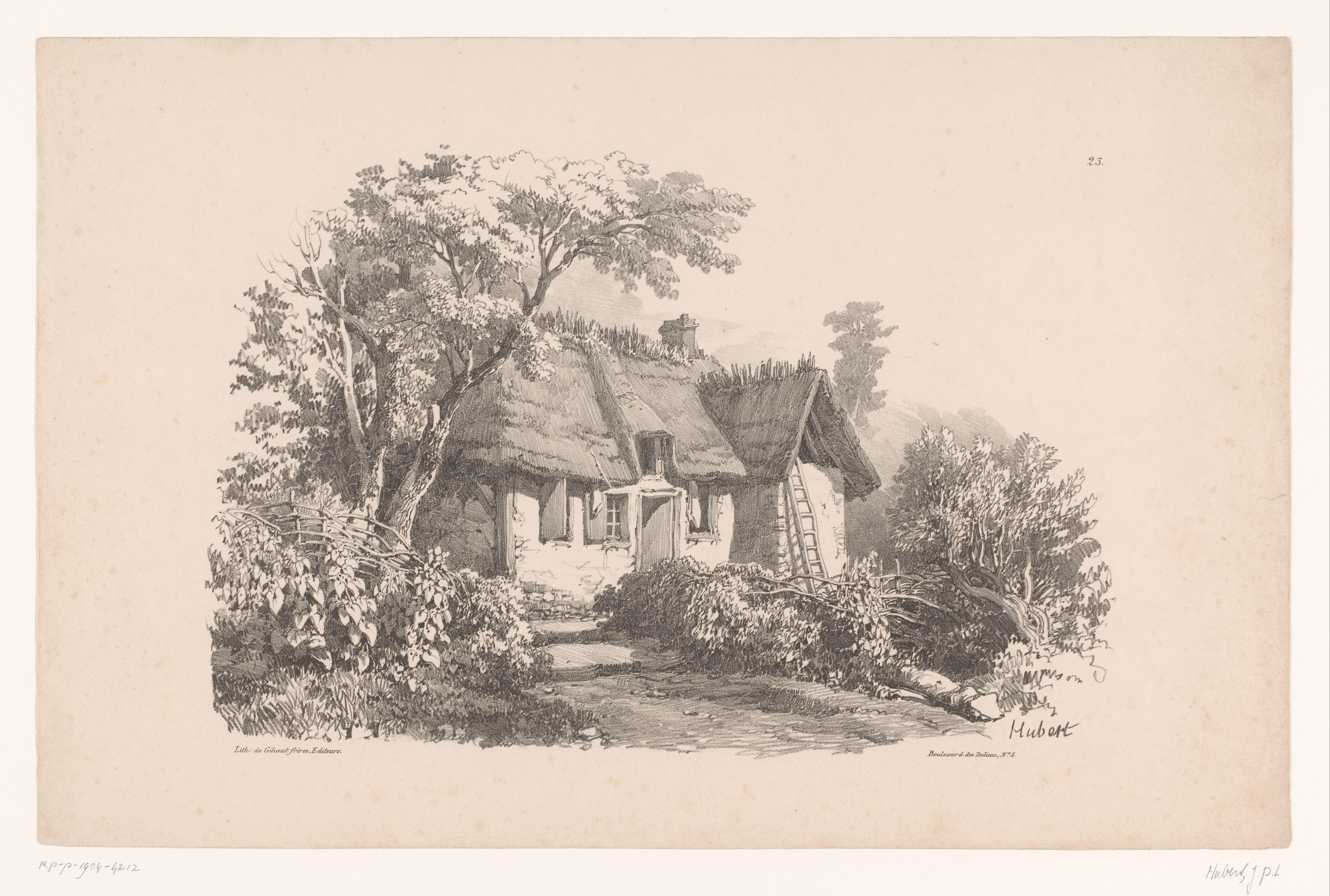 Boerenwoning tussen de bomen